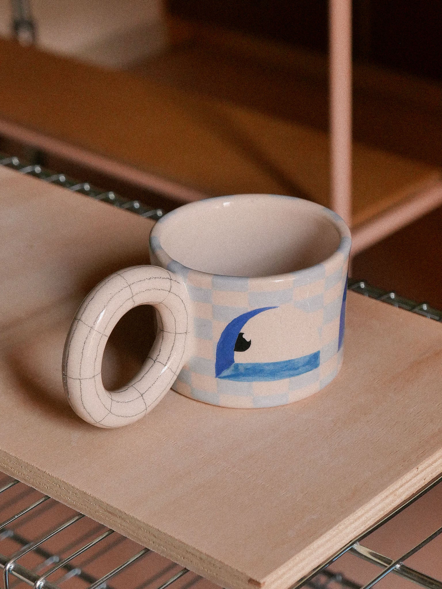 BLACK DOT HANDMADE CERAMIC MUG | jeje.things