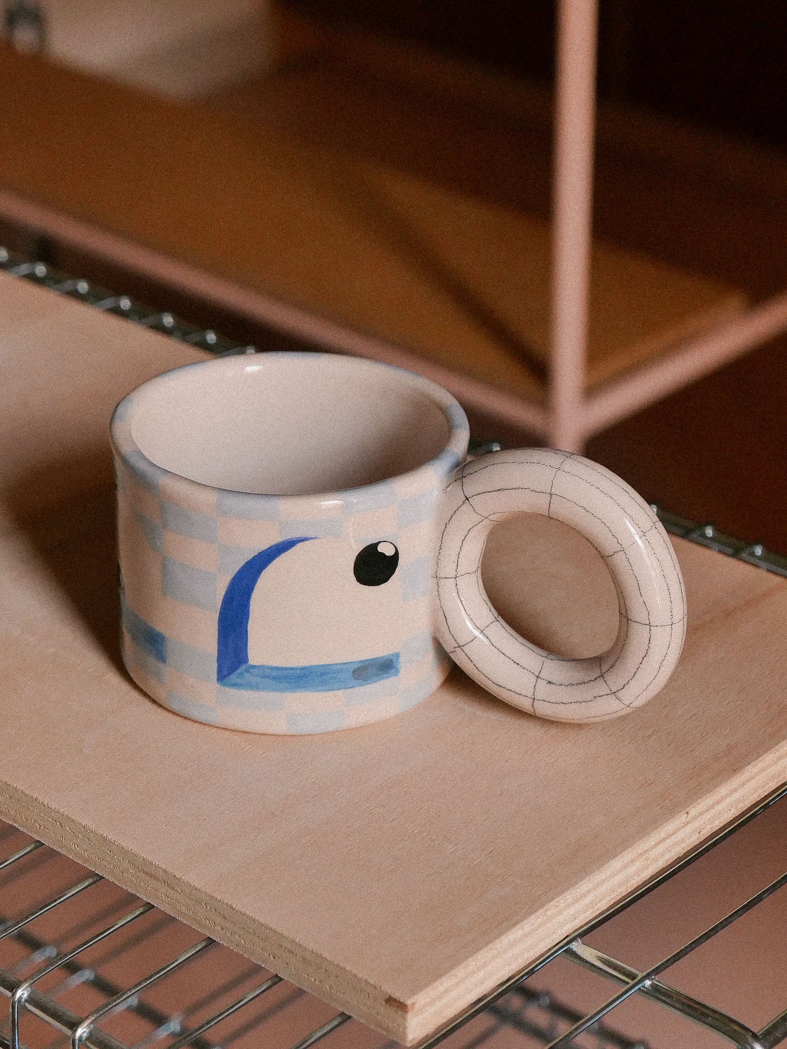 BLACK DOT HANDMADE CERAMIC MUG | jeje.things