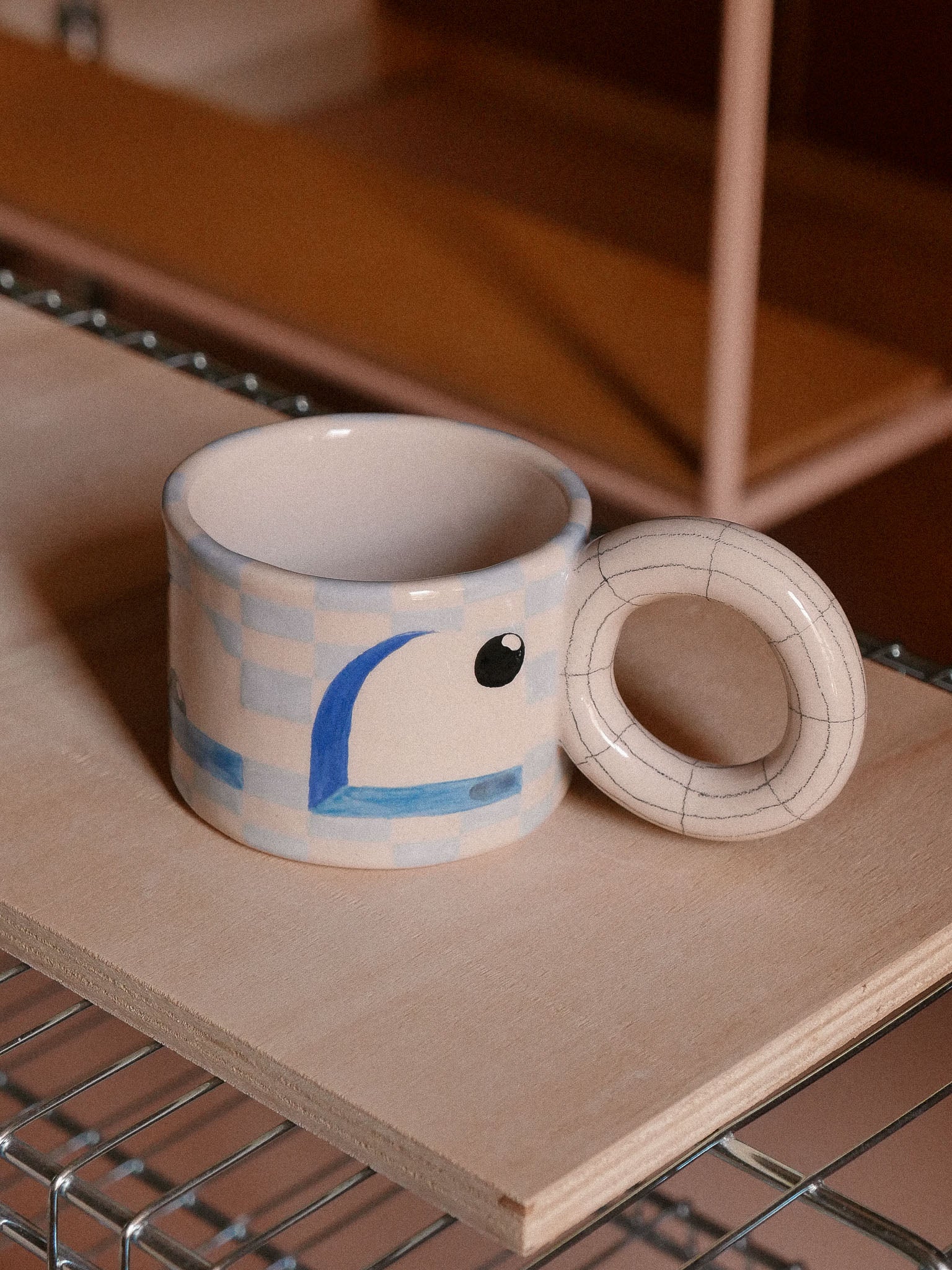 BLACK DOT HANDMADE CERAMIC MUG | jeje.things