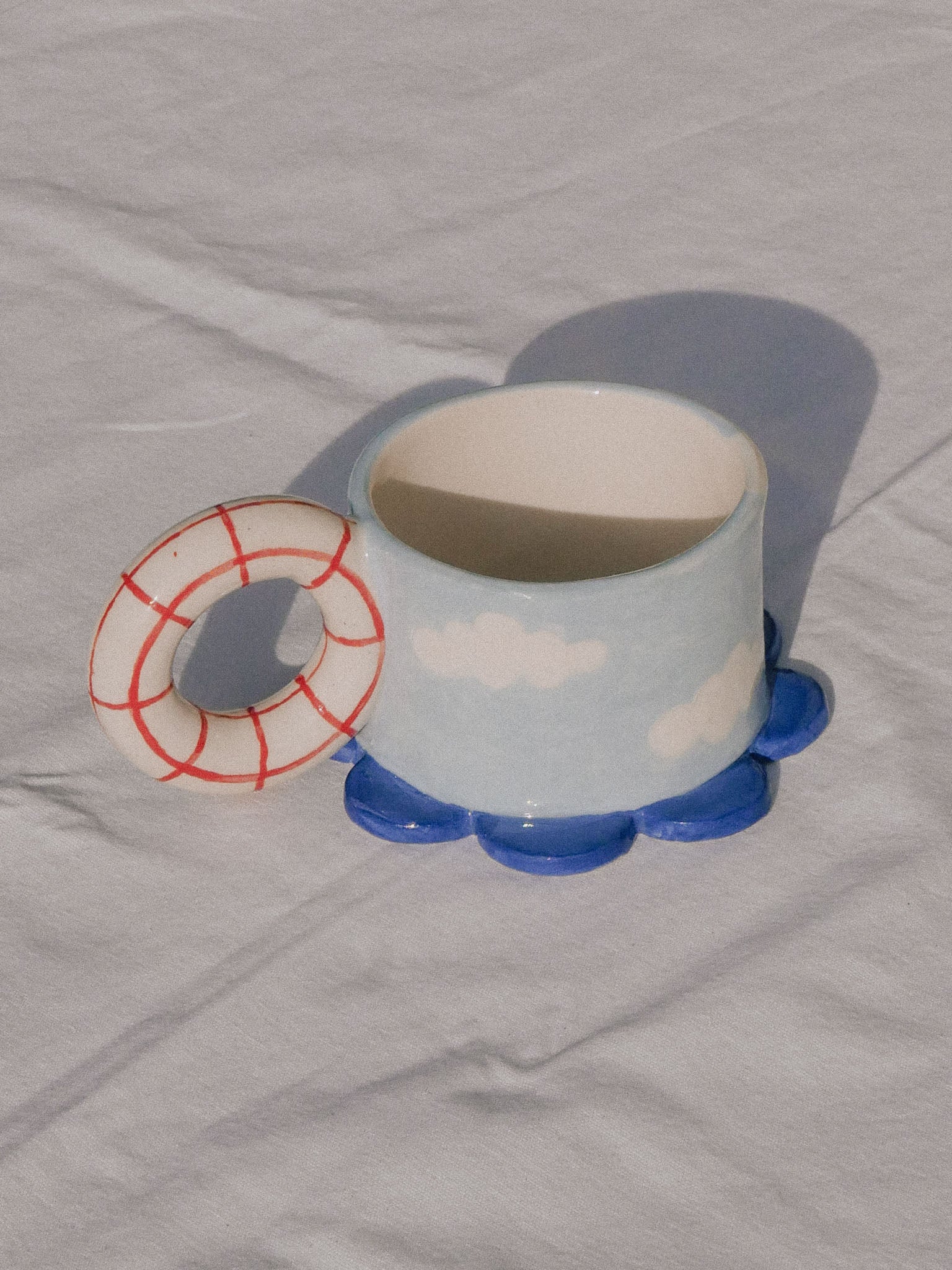 CLOUDS HANDMADE CERAMIC MUG | jeje.things