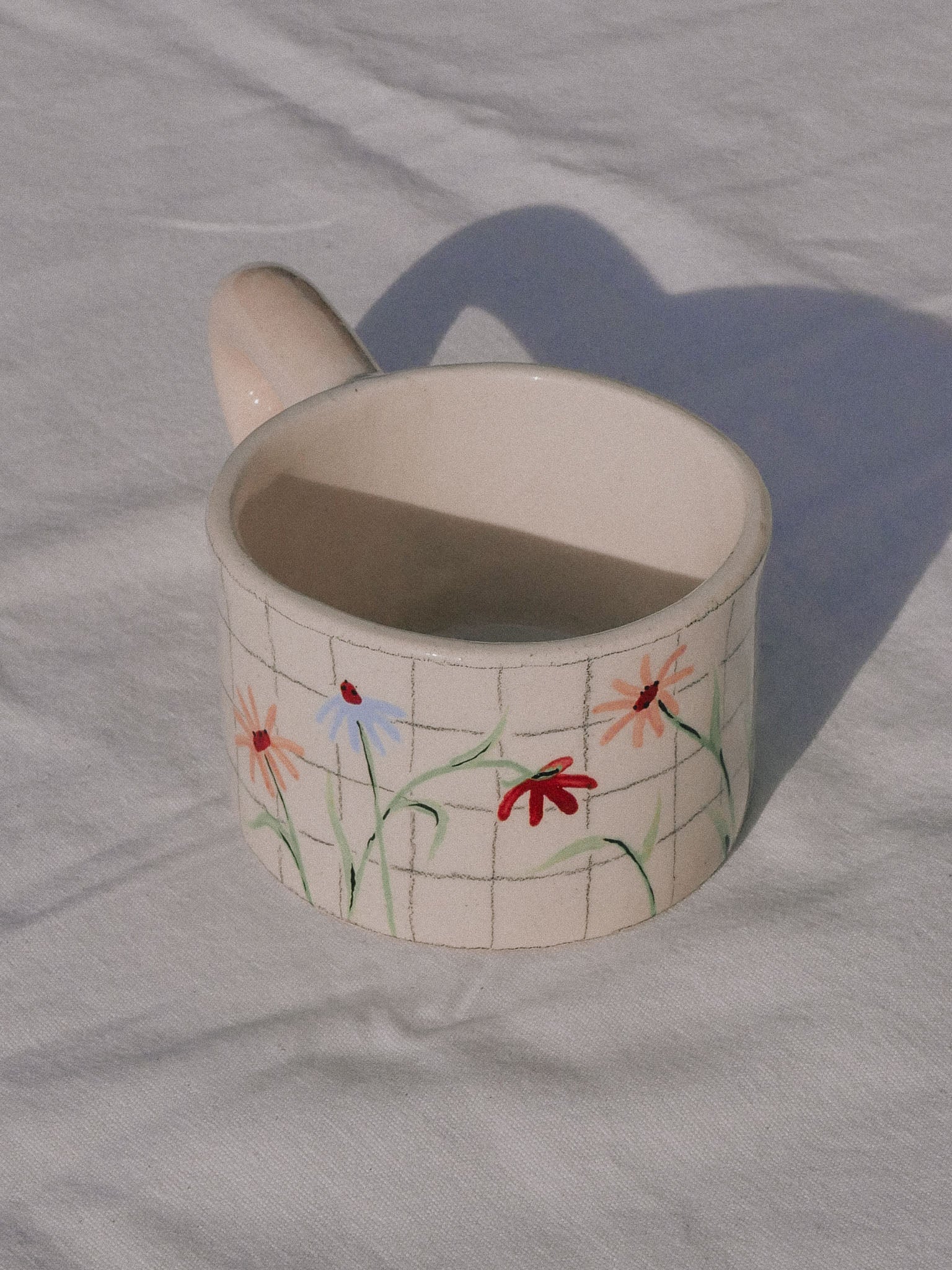 WILD FLOWERS HANDMADE CERAMIC MUG | jeje.things