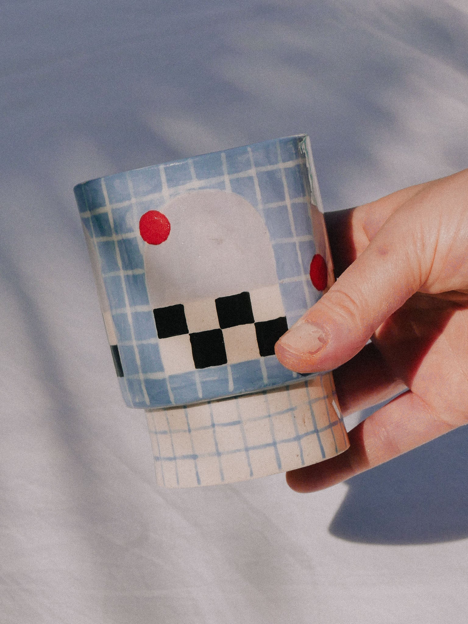 GRID PORTAL CERAMIC TUMBLER | jeje.things