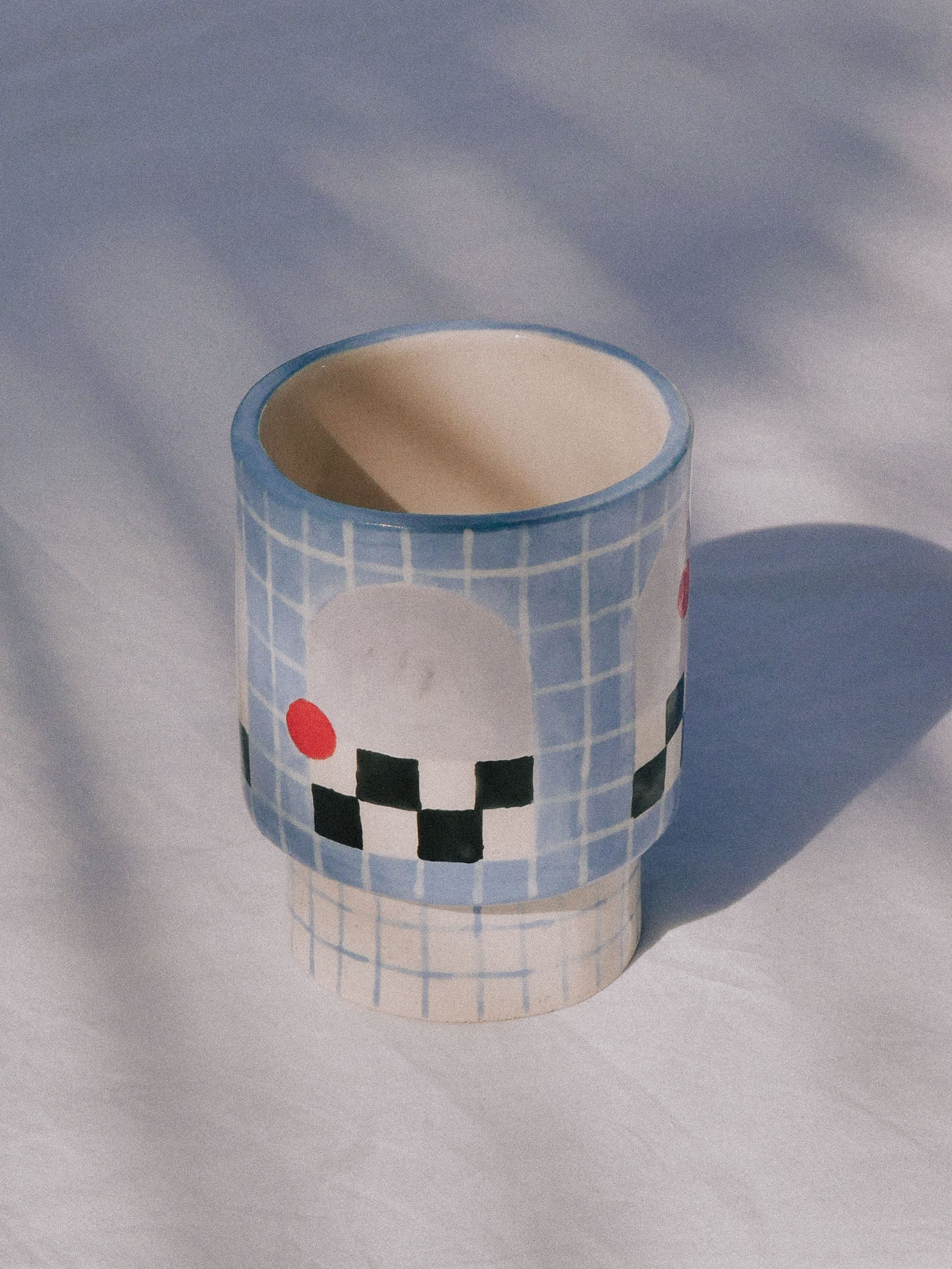 GRID PORTAL CERAMIC TUMBLER | jeje.things