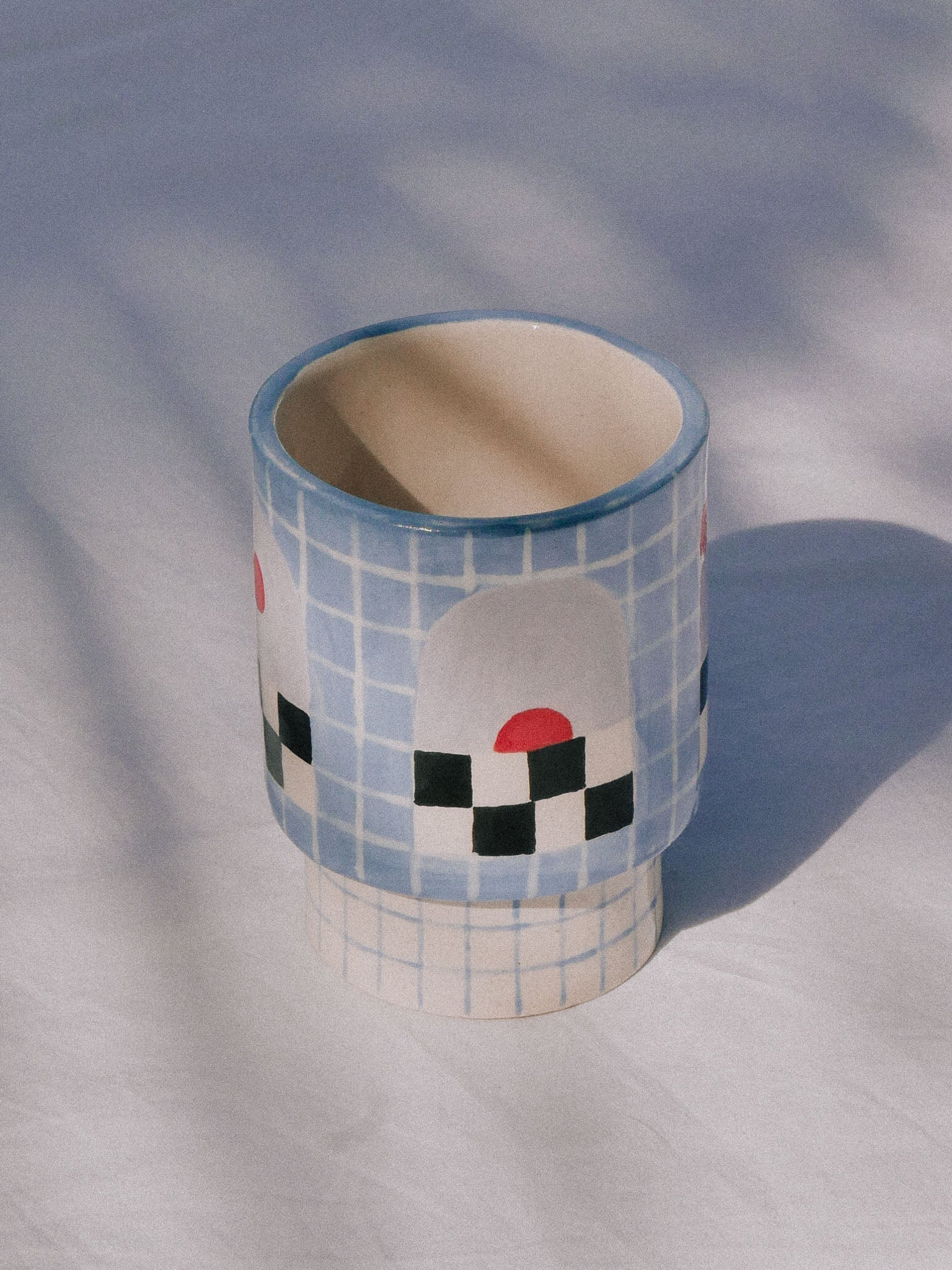 GRID PORTAL CERAMIC TUMBLER | jeje.things