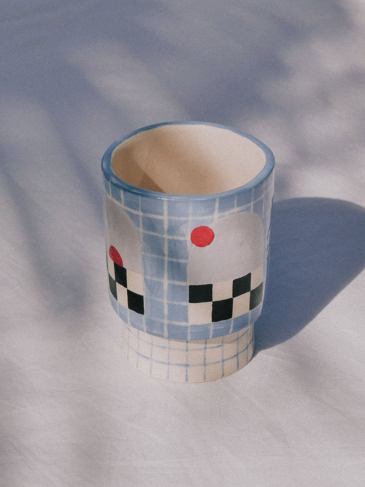 GRID PORTAL CERAMIC TUMBLER | jeje.things