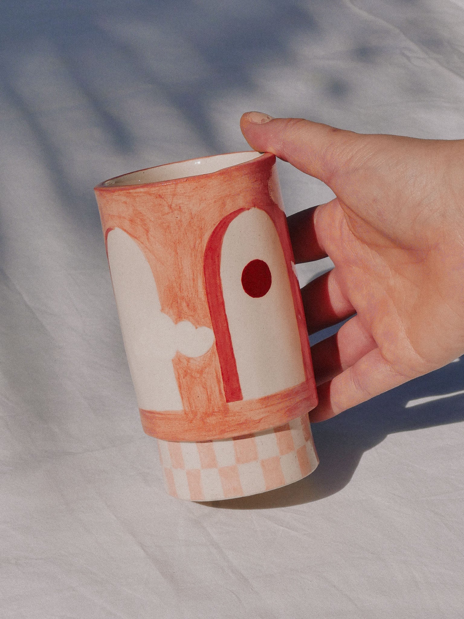 ORANGE PORTAL CERAMIC TUMBLER | jeje.things