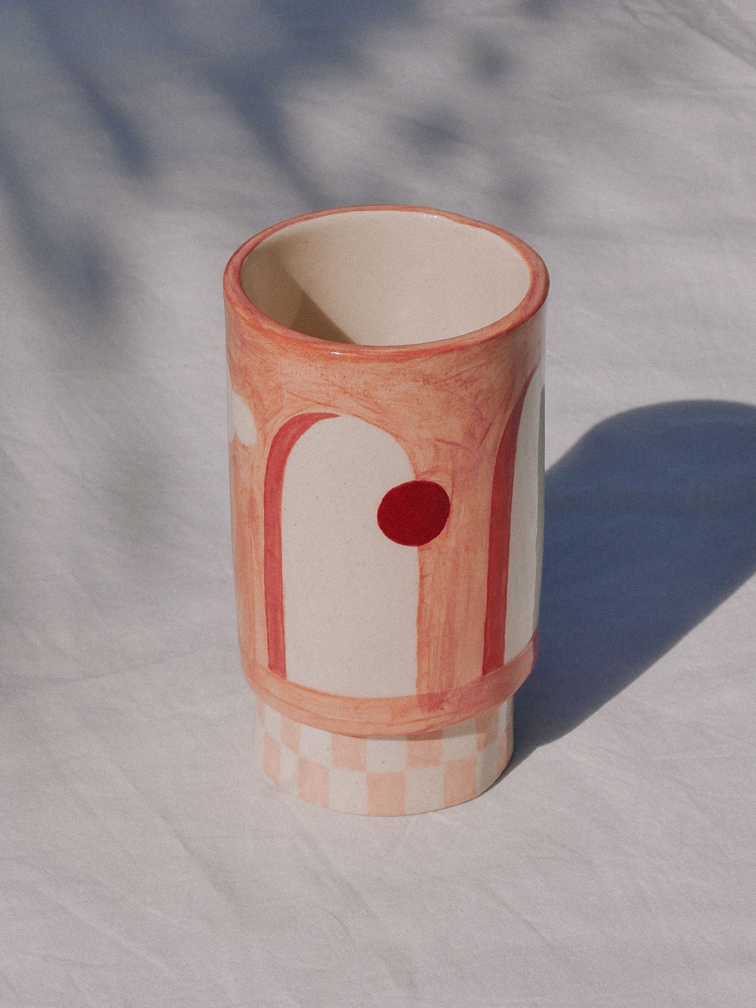 ORANGE PORTAL CERAMIC TUMBLER | jeje.things