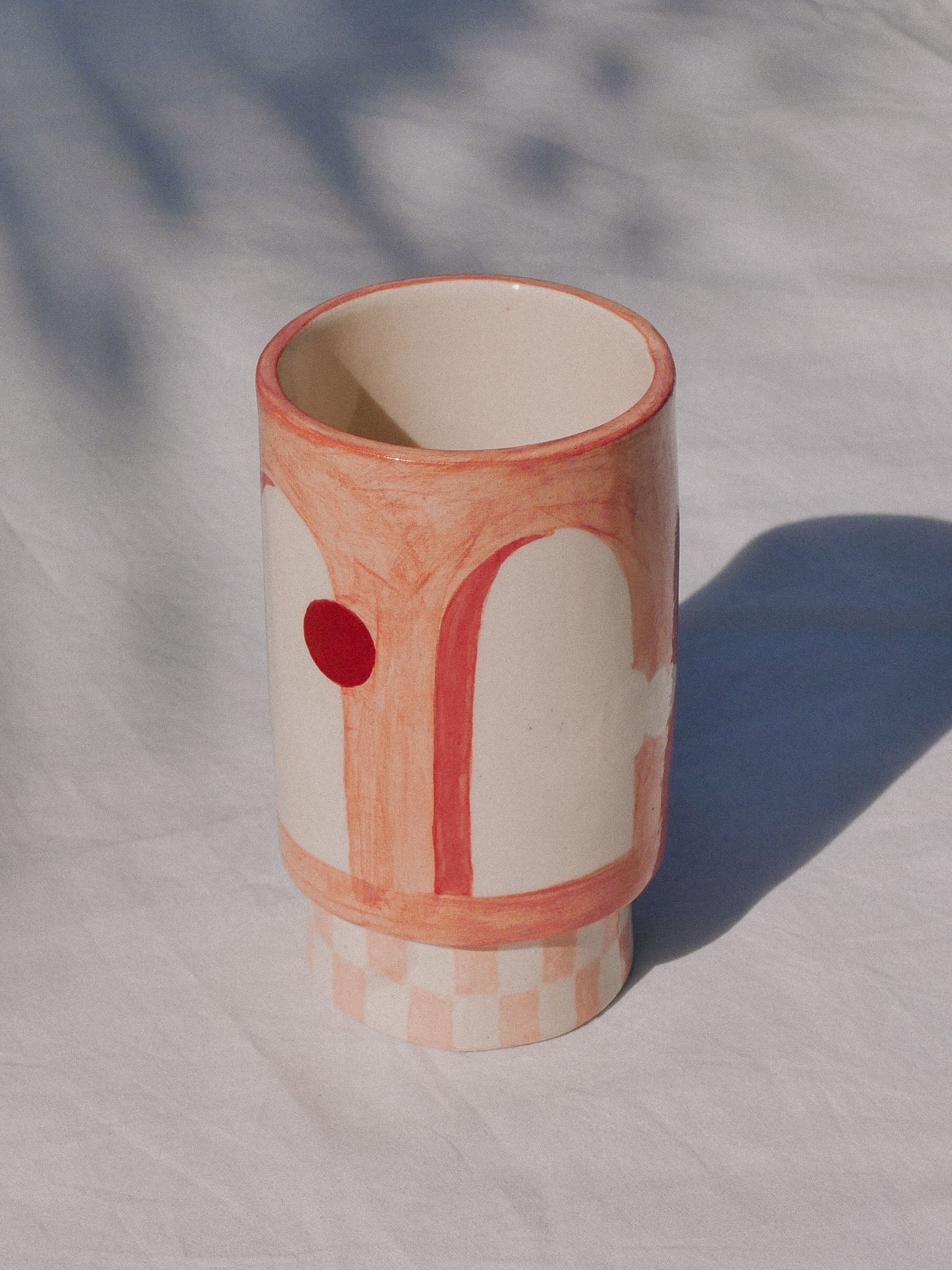 ORANGE PORTAL CERAMIC TUMBLER | jeje.things