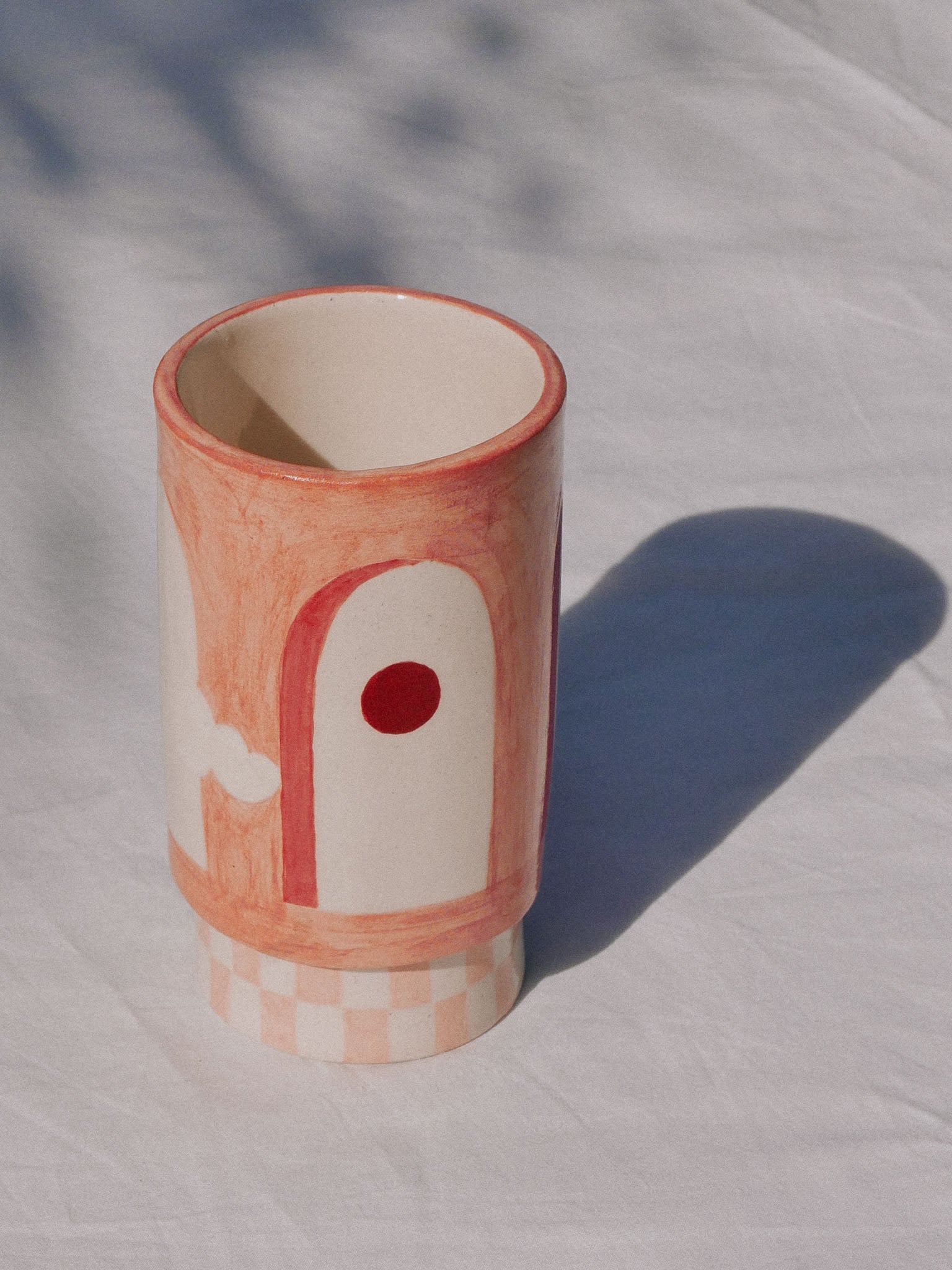 ORANGE PORTAL CERAMIC TUMBLER | jeje.things