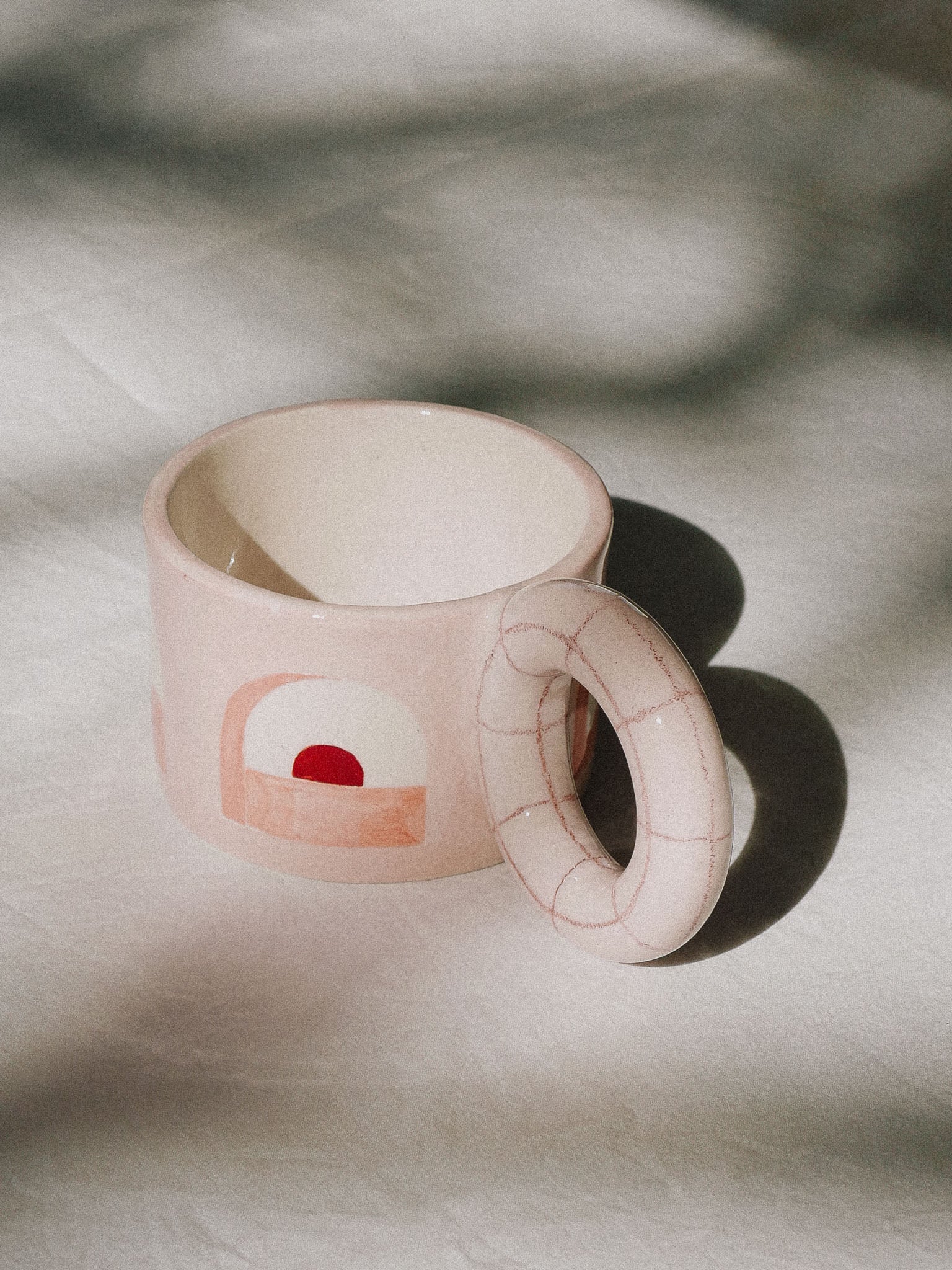 PINK PORTAL CERAMIC MUG | jeje.things