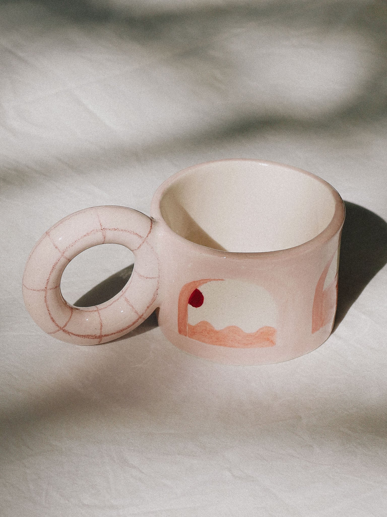 PINK PORTAL CERAMIC MUG | jeje.things