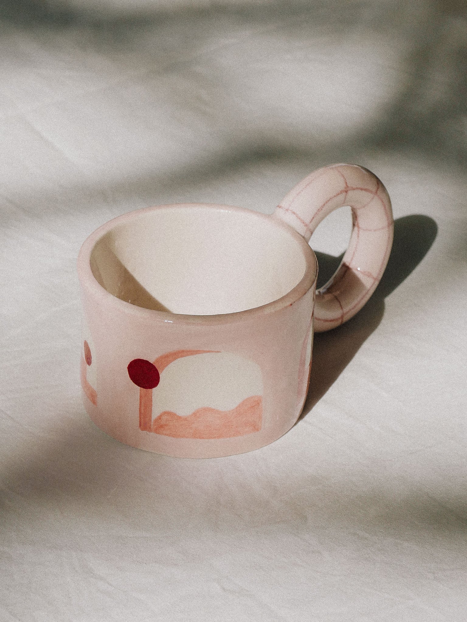 PINK PORTAL CERAMIC MUG | jeje.things