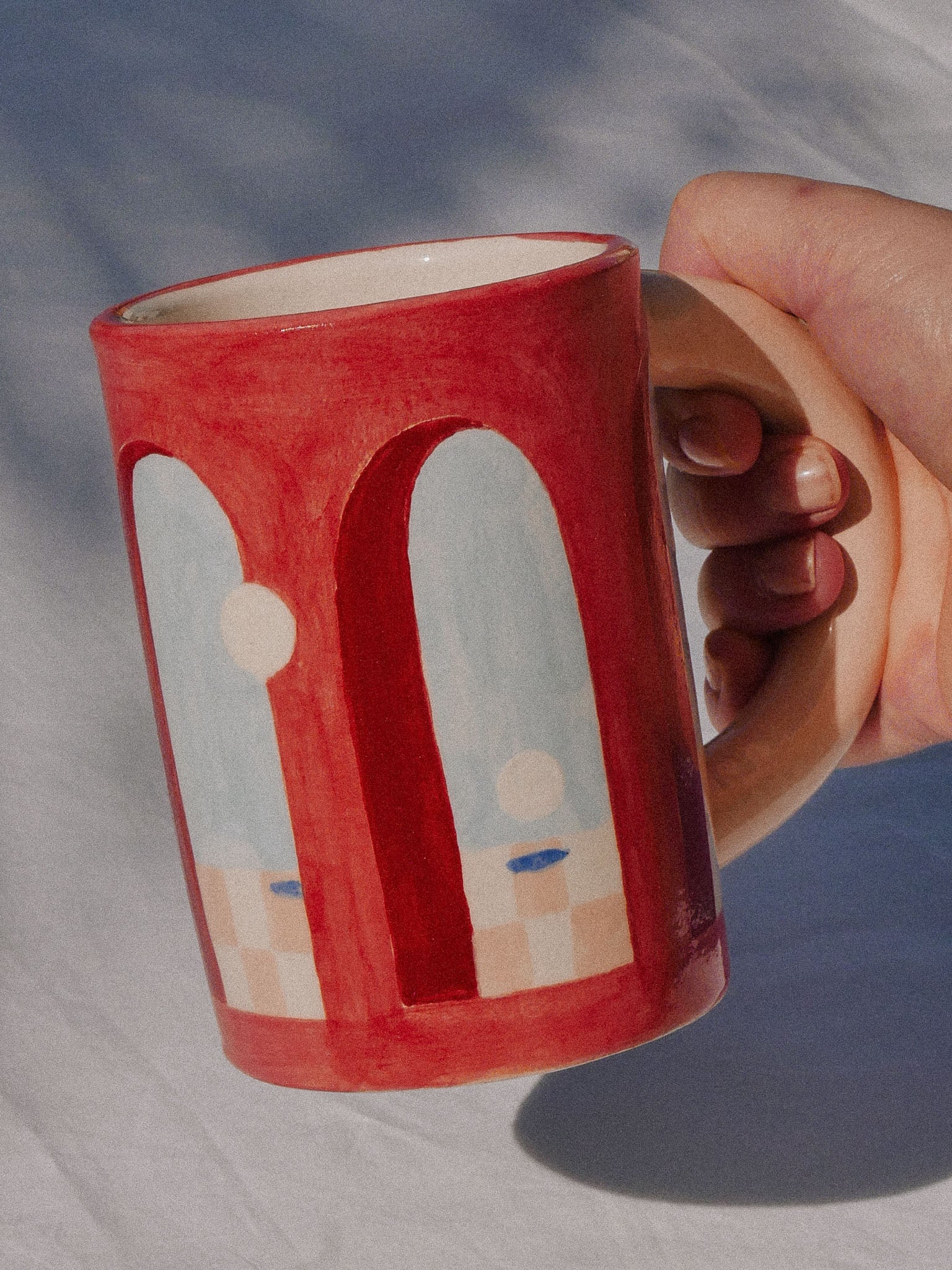 RED PORTAL CERAMIC TUMBLER | jeje.things