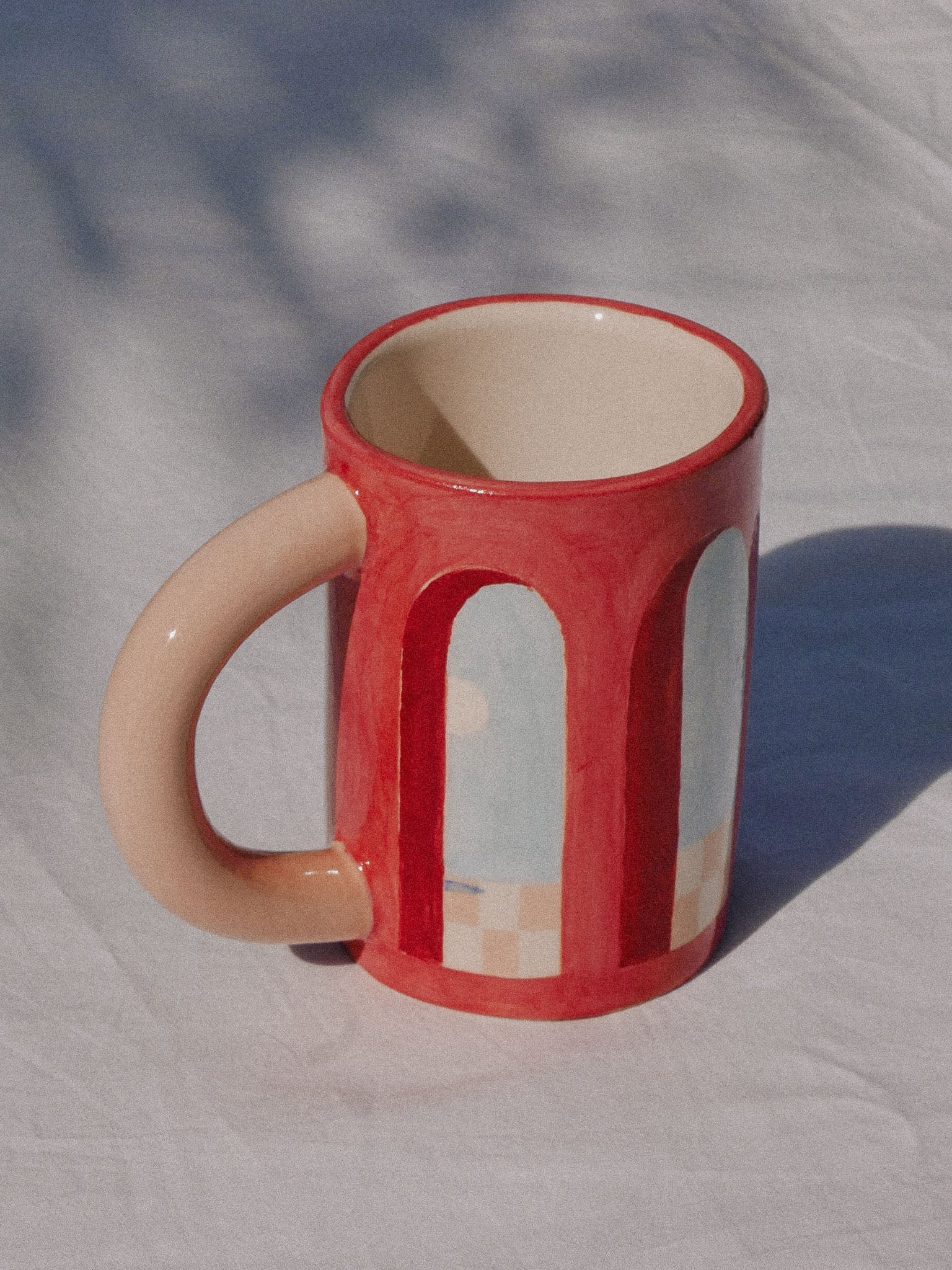 RED PORTAL CERAMIC TUMBLER | jeje.things