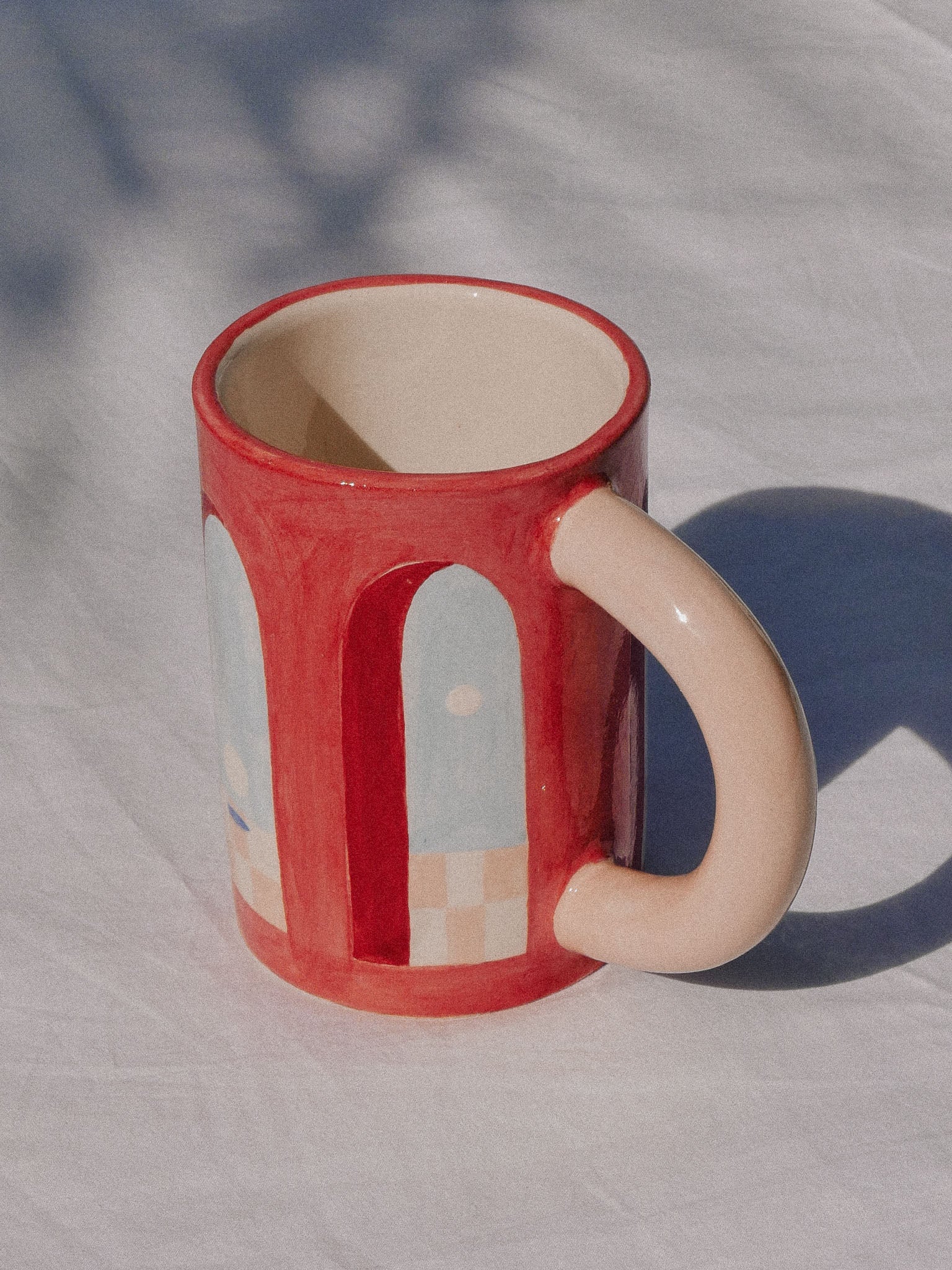 RED PORTAL CERAMIC TUMBLER | jeje.things