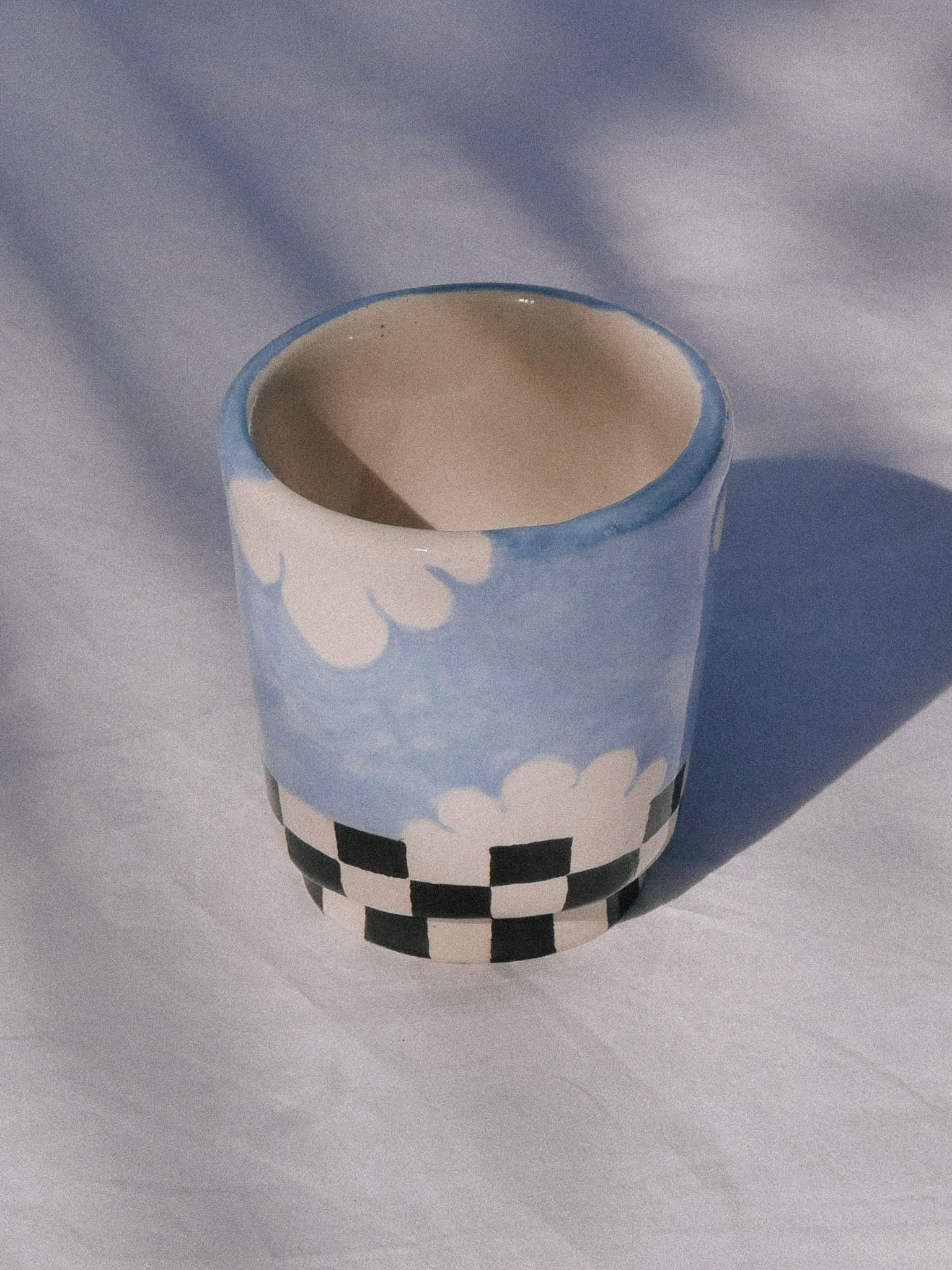 CLOUDS HANDMADE CERAMIC TUMBLER | jeje.things