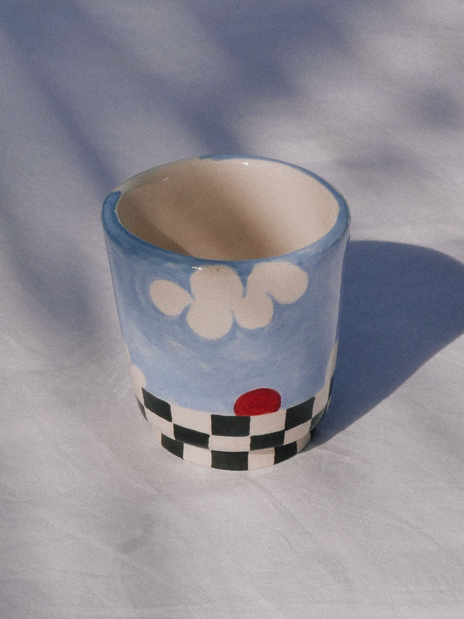 CLOUDS HANDMADE CERAMIC TUMBLER | jeje.things