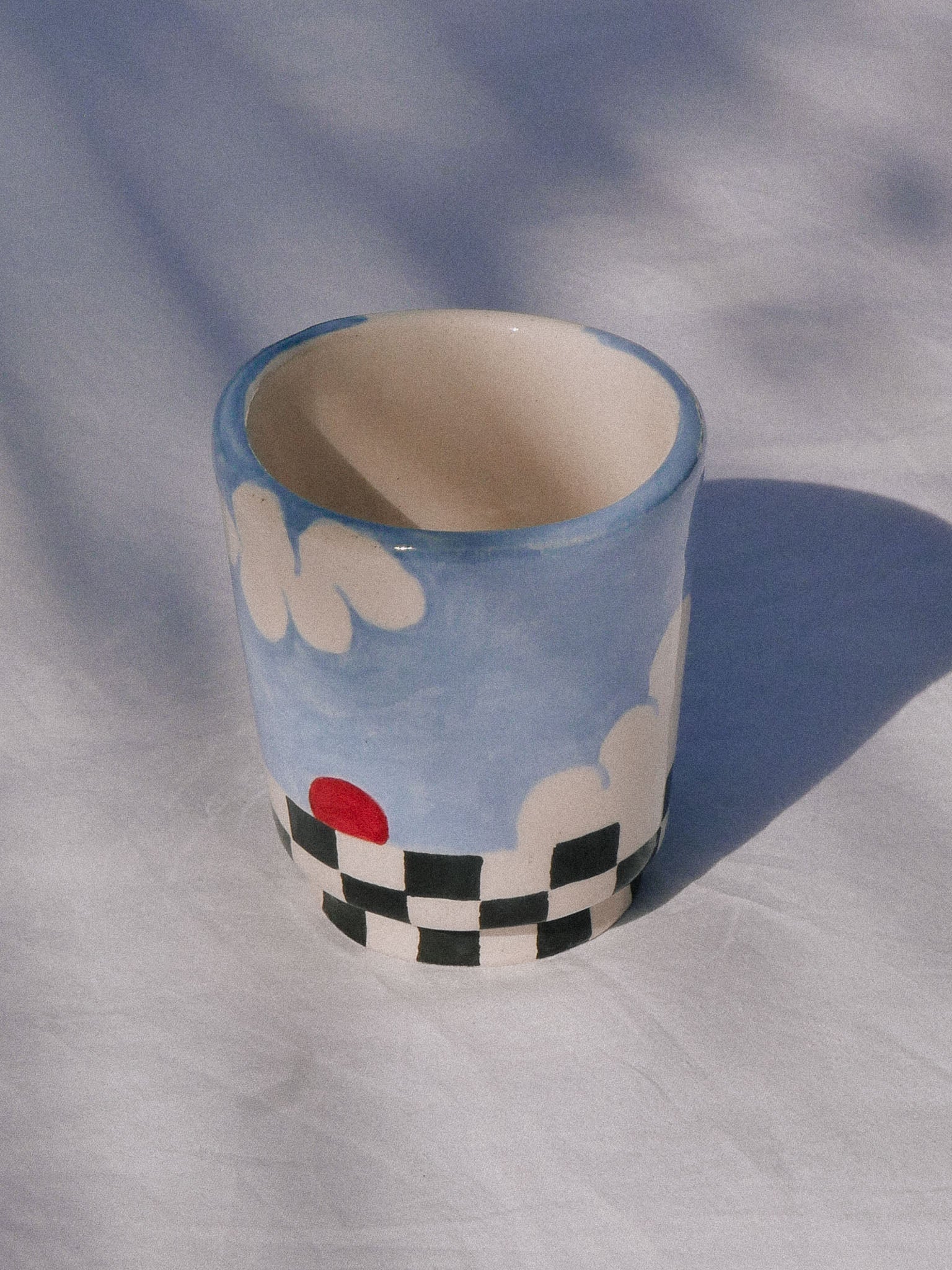 CLOUDS HANDMADE CERAMIC TUMBLER | jeje.things