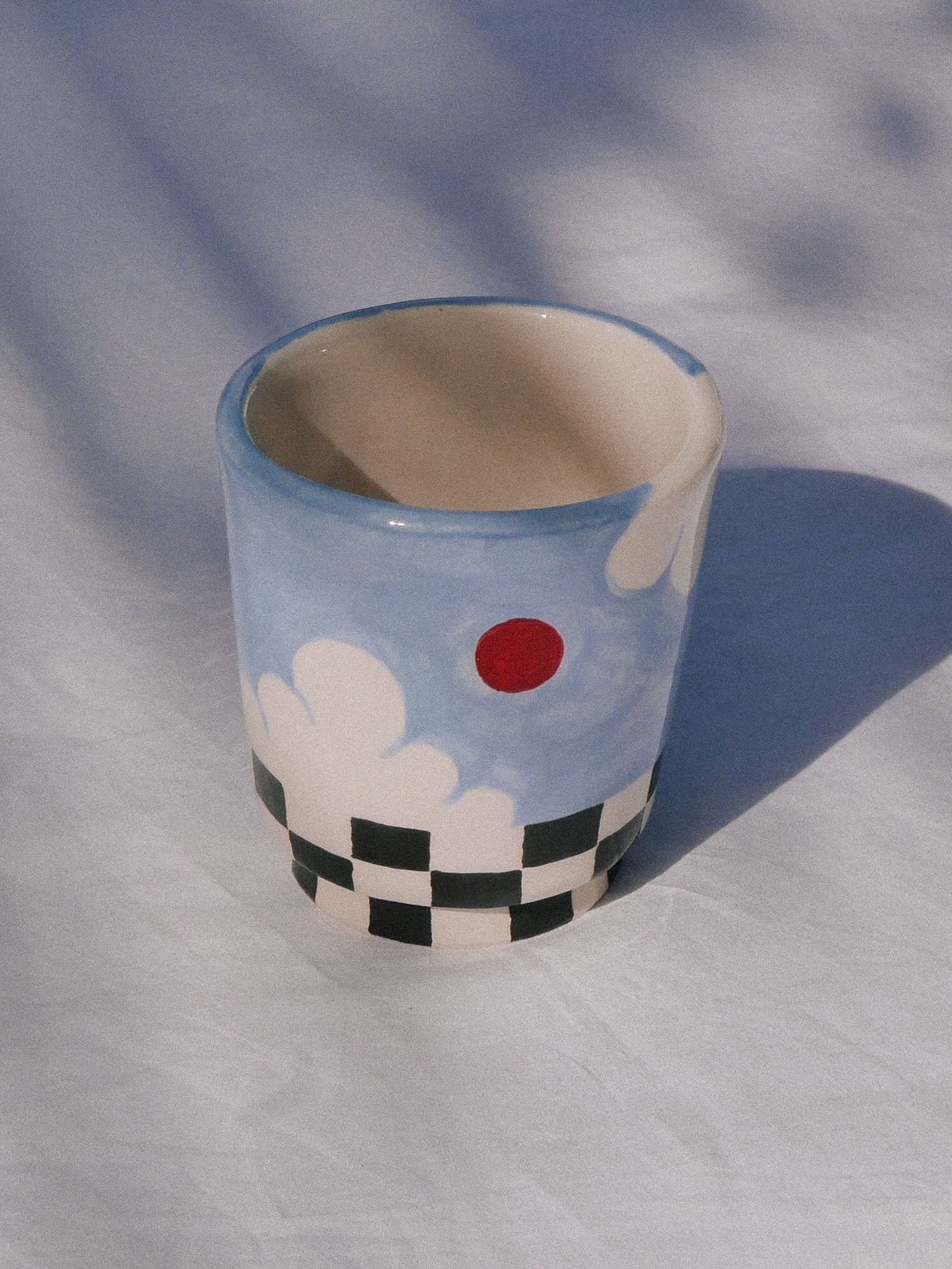 CLOUDS HANDMADE CERAMIC TUMBLER | jeje.things