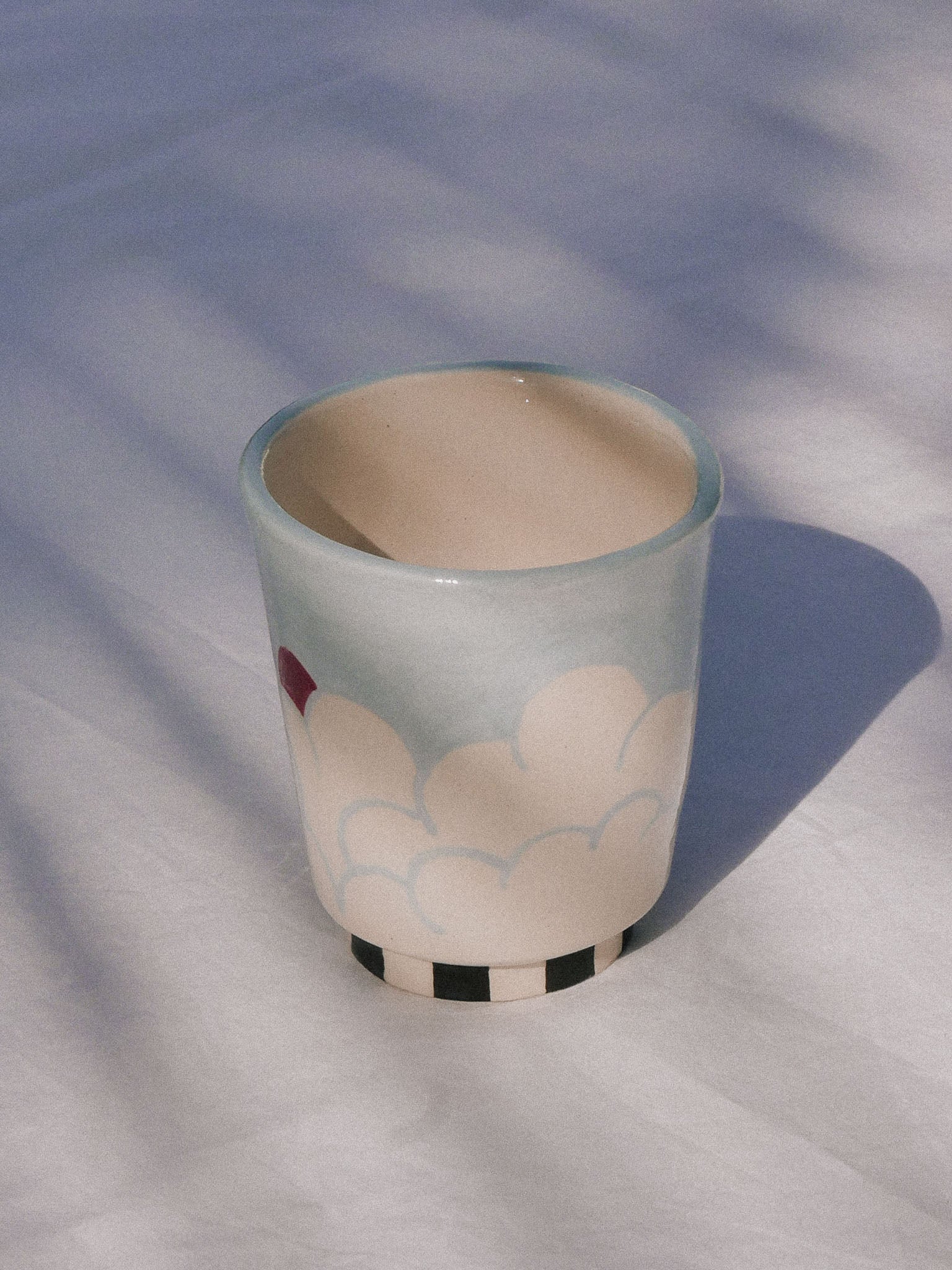 CLOUDS HANDMADE CERAMIC TUMBLER | jeje.things