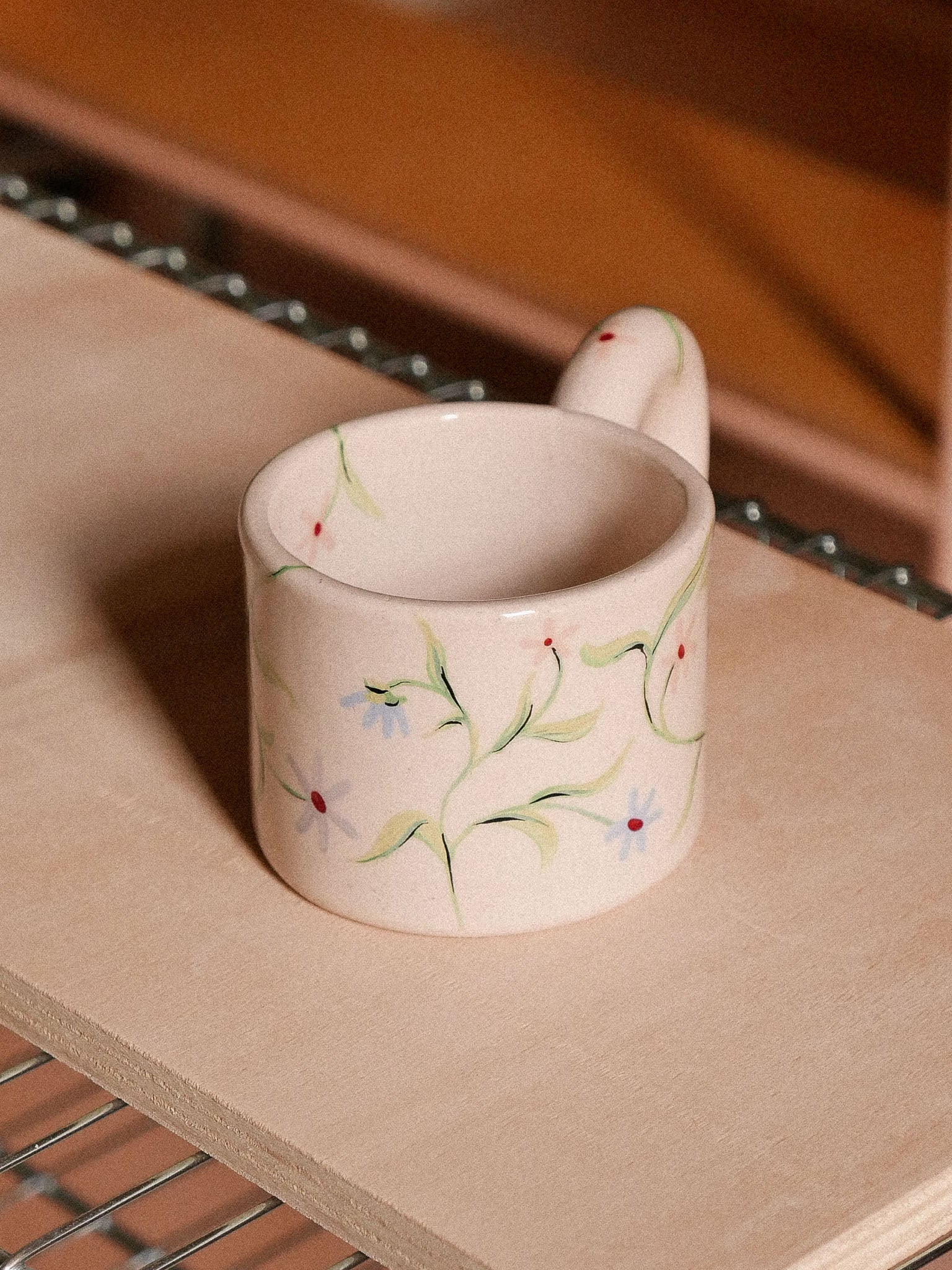 SPRING FLOWERS HANDMADE CERAMIC MUG | jeje.things