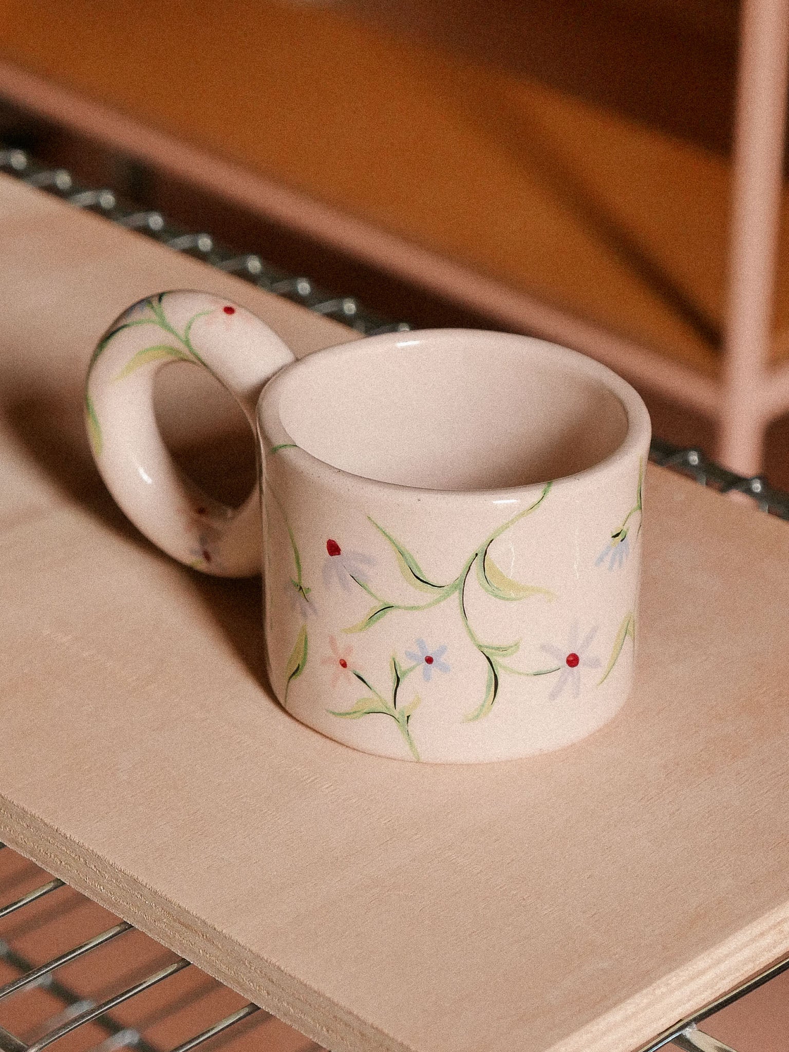 SPRING FLOWERS HANDMADE CERAMIC MUG | jeje.things