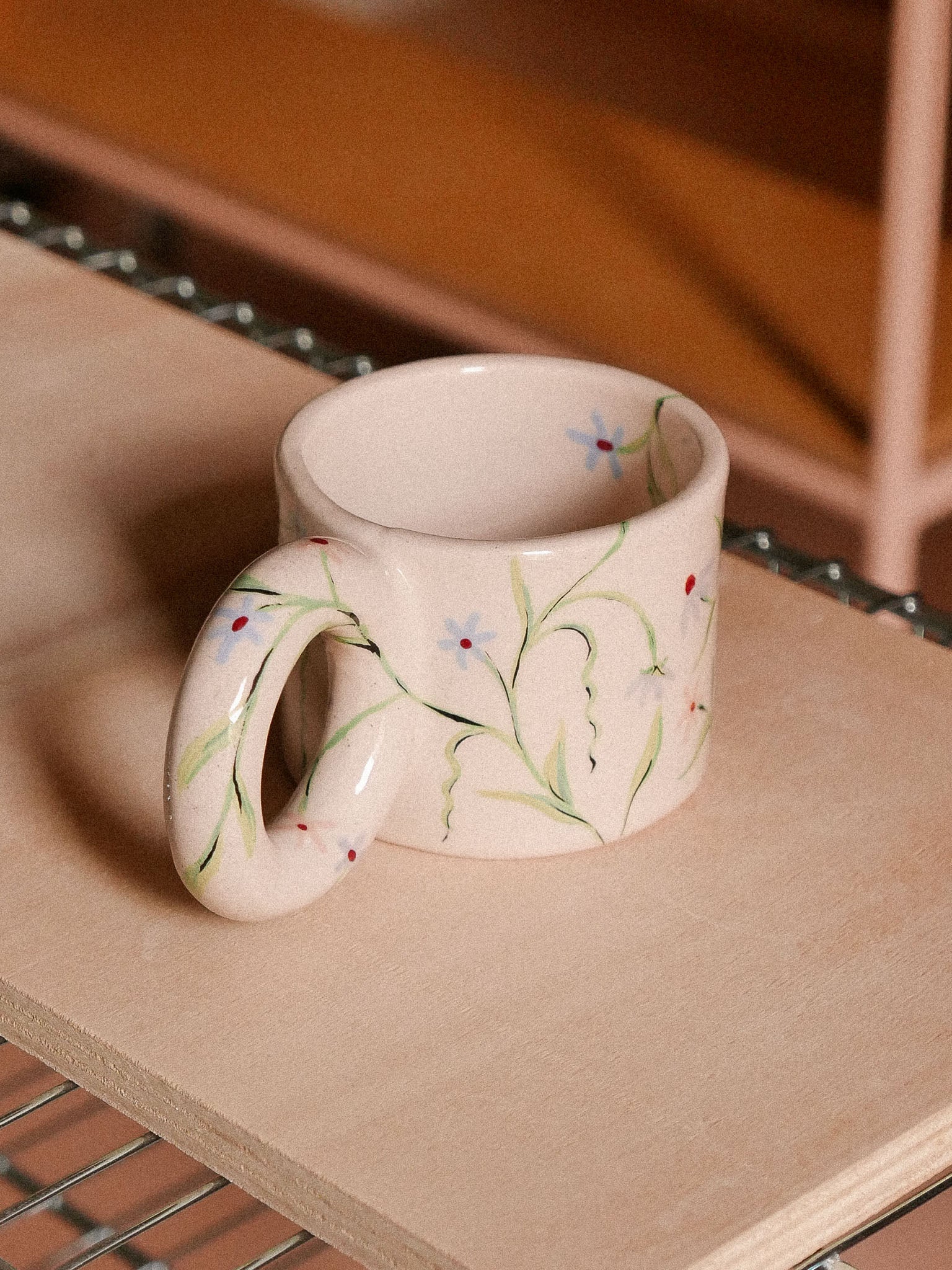 SPRING FLOWERS HANDMADE CERAMIC MUG | jeje.things