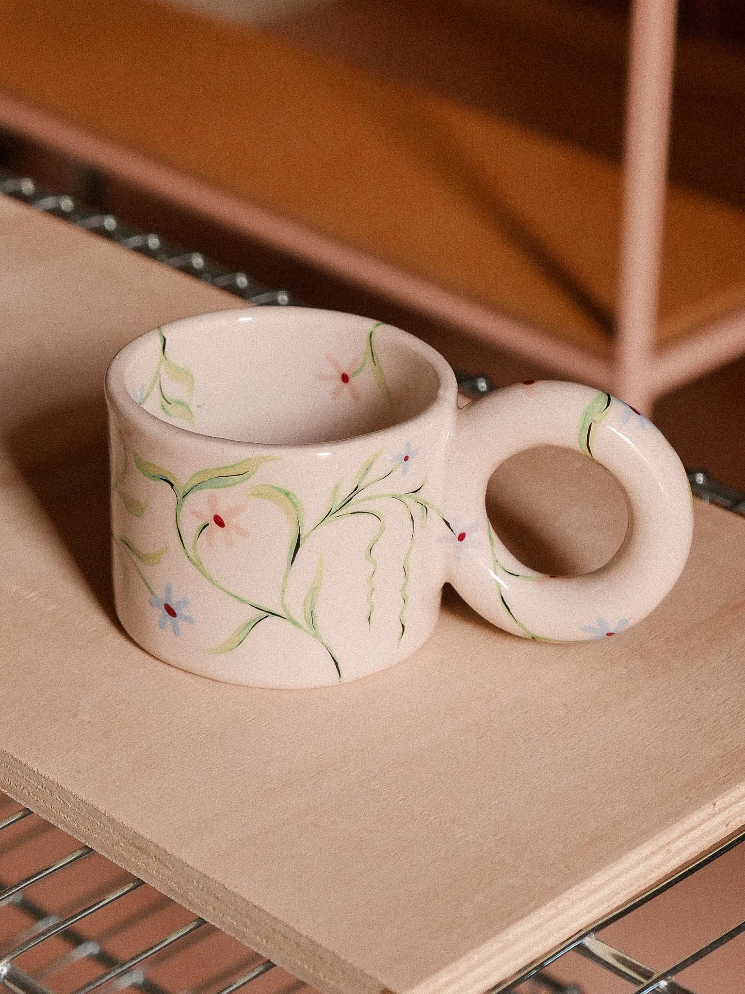 SPRING FLOWERS HANDMADE CERAMIC MUG | jeje.things