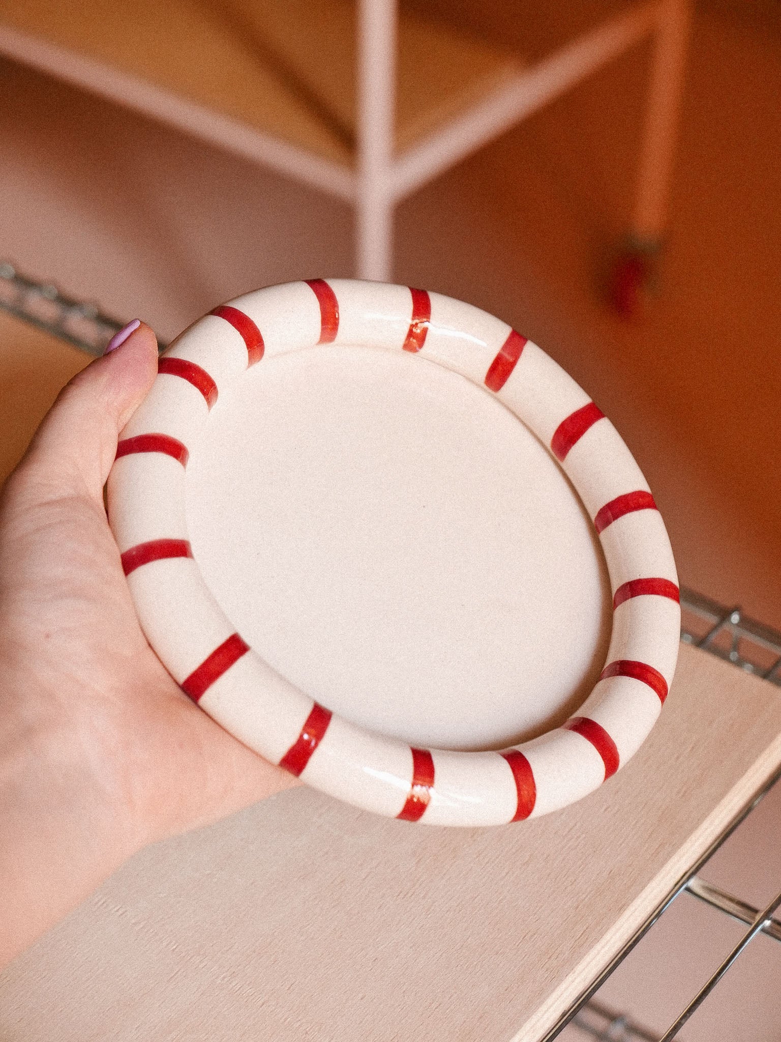 CHUNKY HANDMADE CERAMIC PLATE | jeje.things