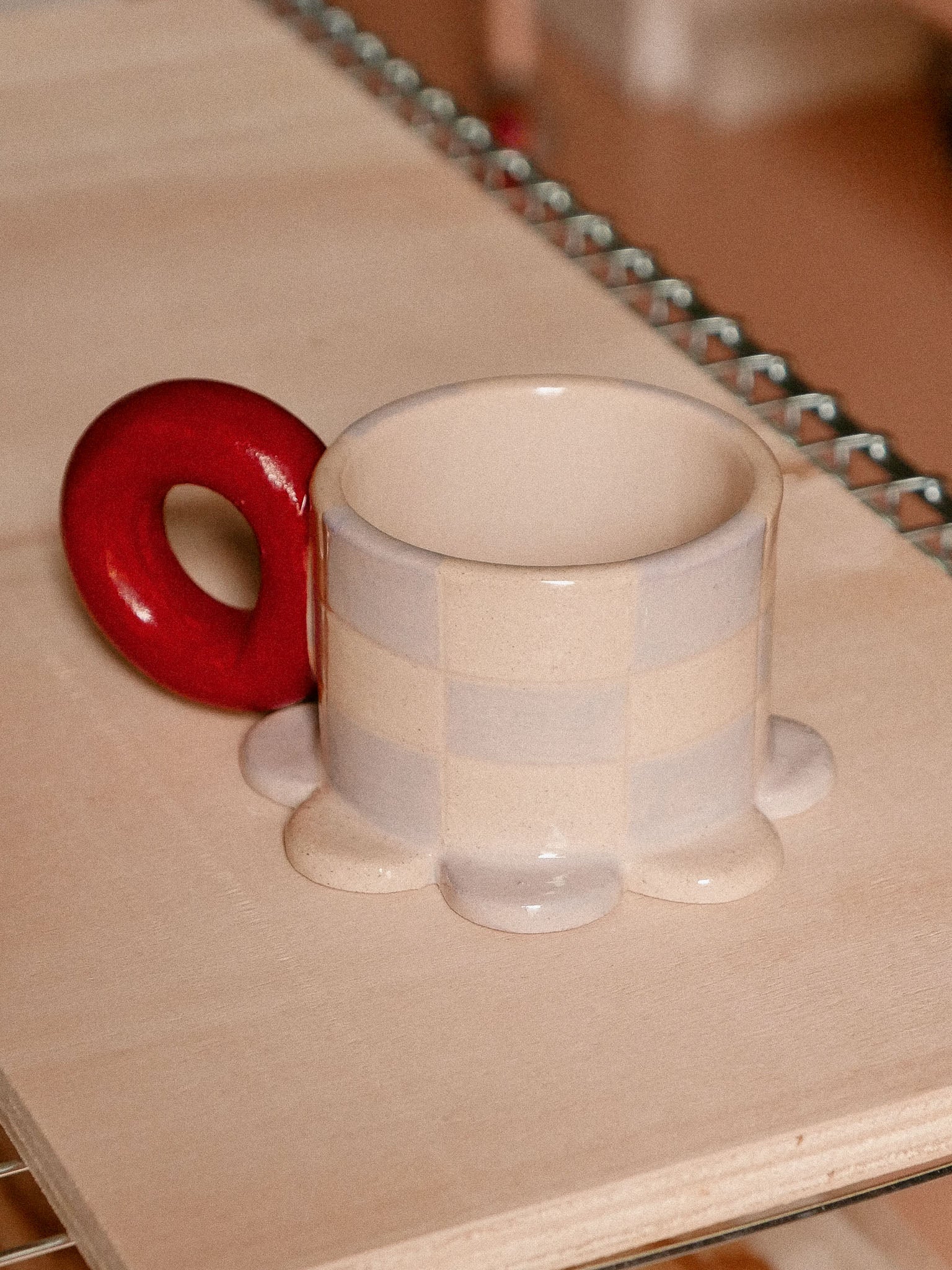 LILAC DAMERO HANDMADE CERAMIC MUG | jeje.things