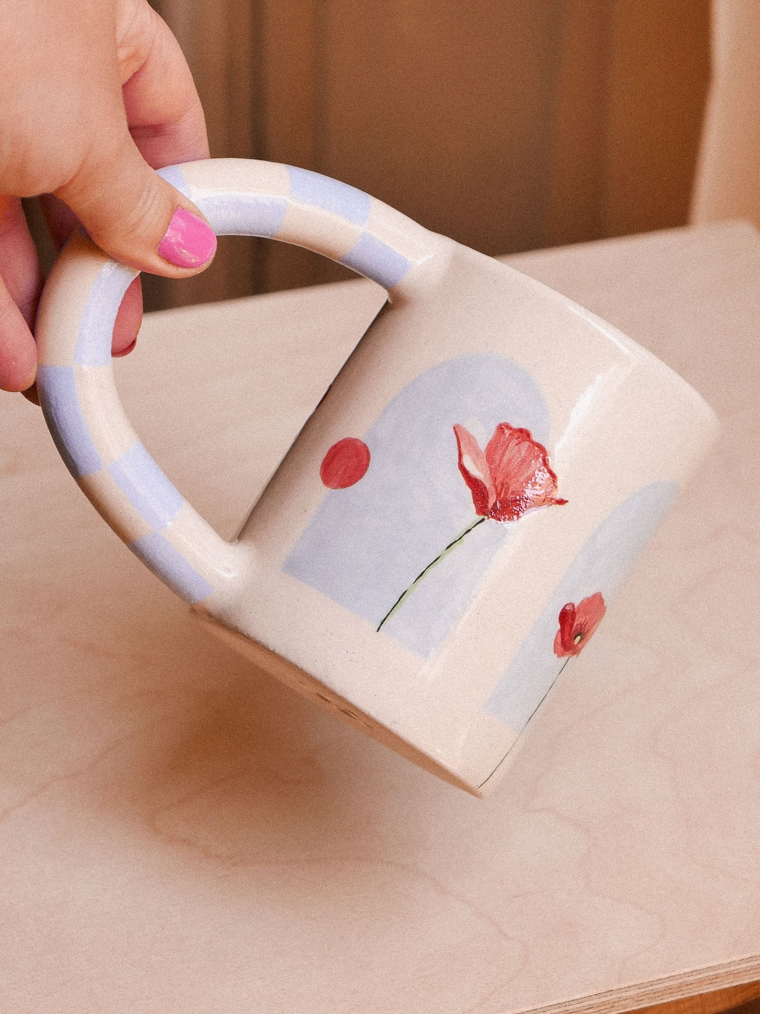 AMAPOLAS HANDMADE CERAMIC MUG | jeje.things