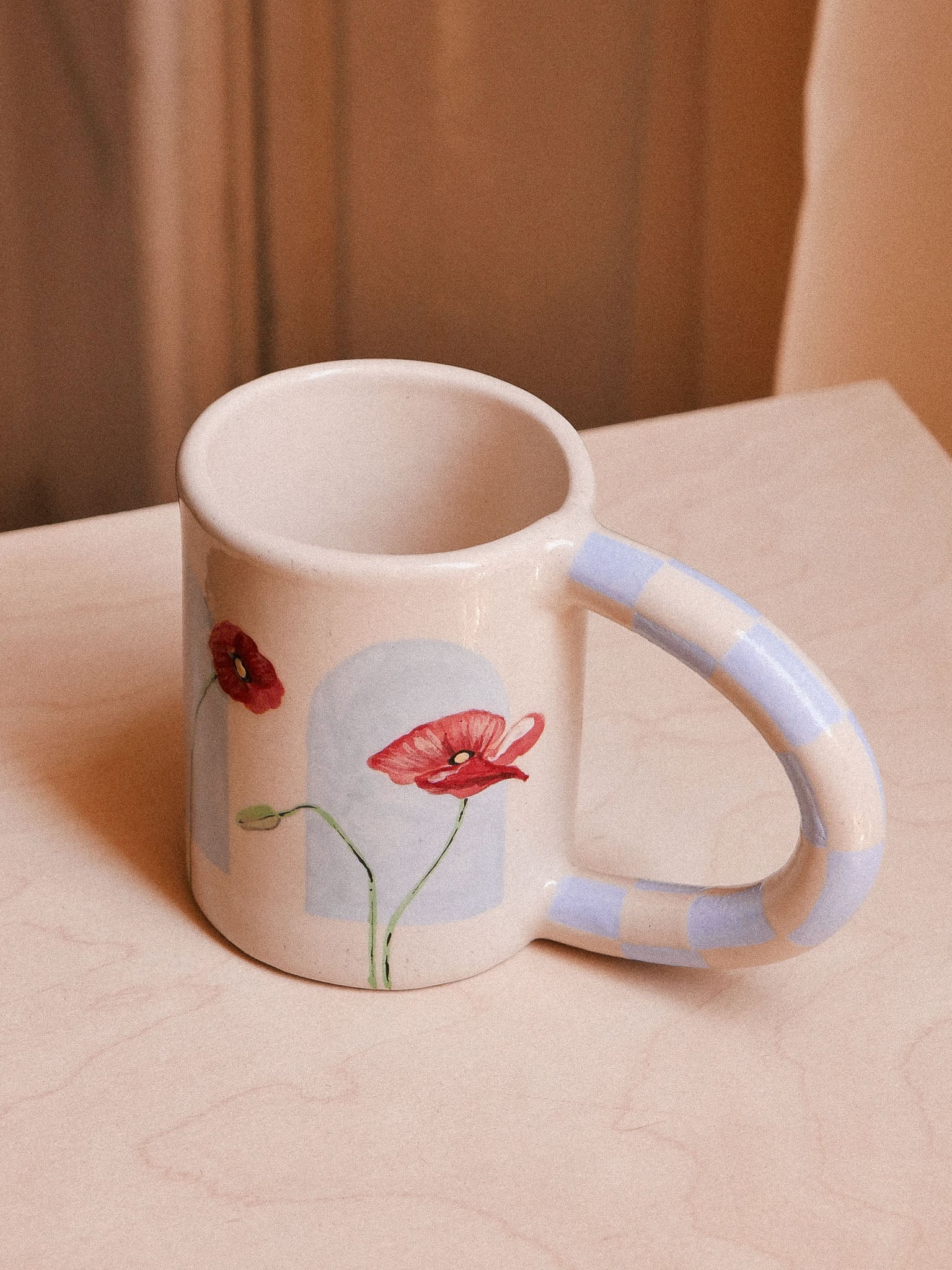 AMAPOLAS HANDMADE CERAMIC MUG | jeje.things