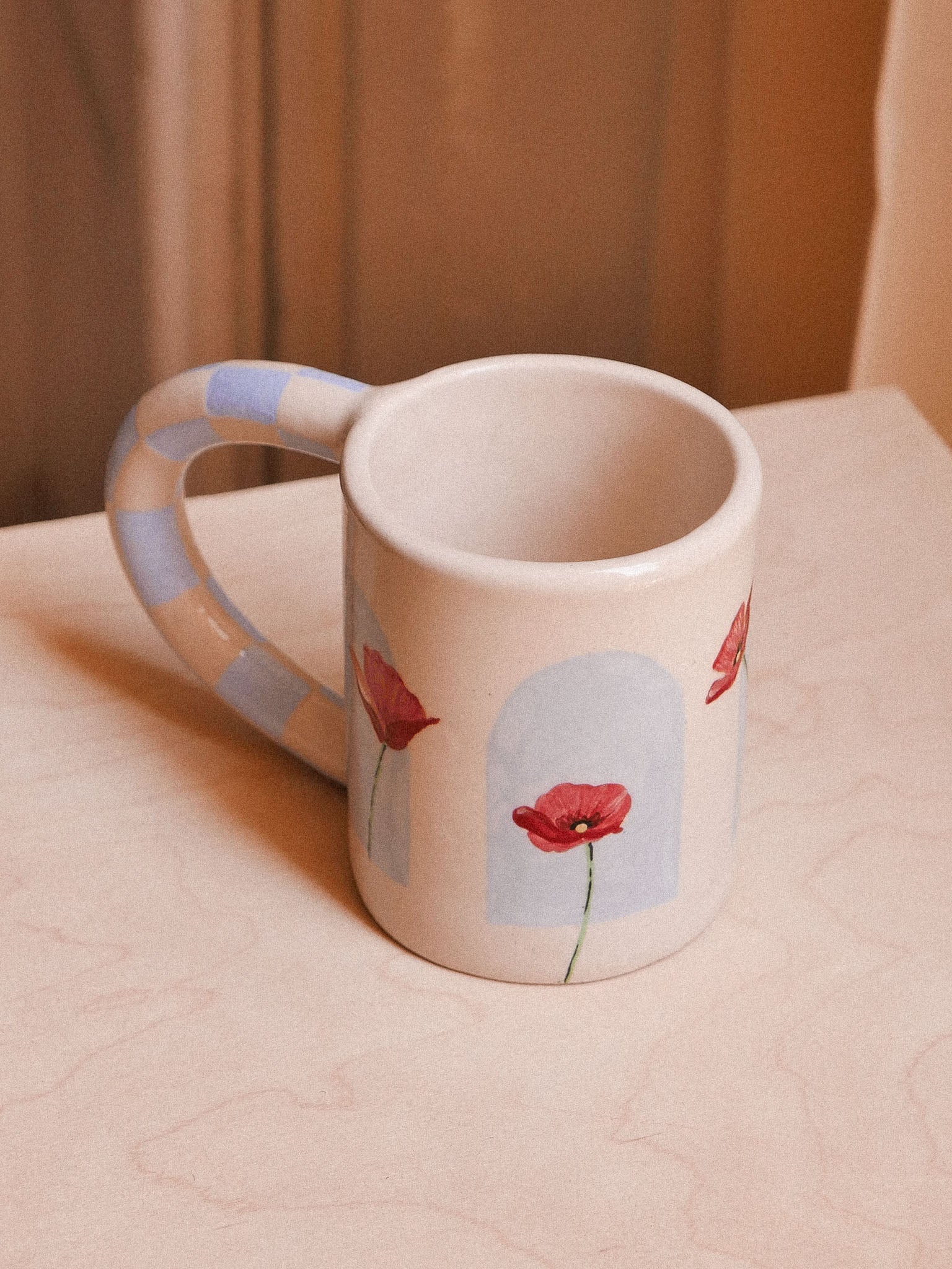 AMAPOLAS HANDMADE CERAMIC MUG | jeje.things