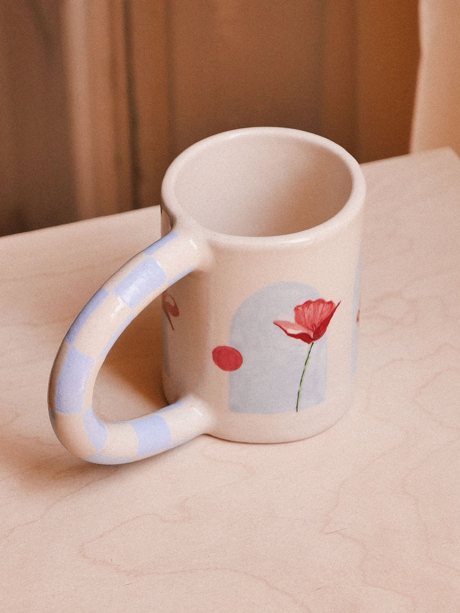 AMAPOLAS HANDMADE CERAMIC MUG | jeje.things