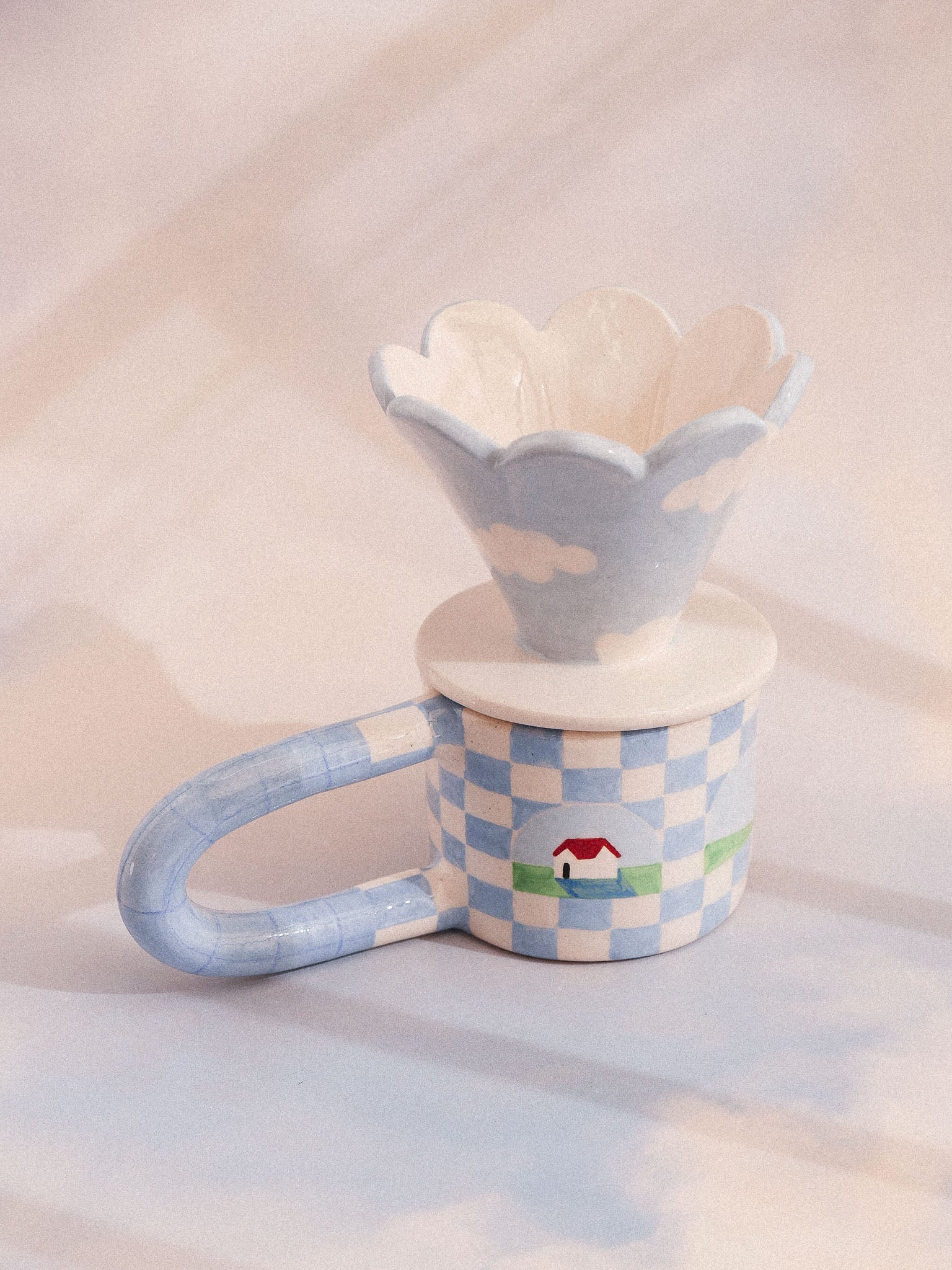 CLOUDS HANDMADE CERAMIC COFFER DRIPPER | jeje.things