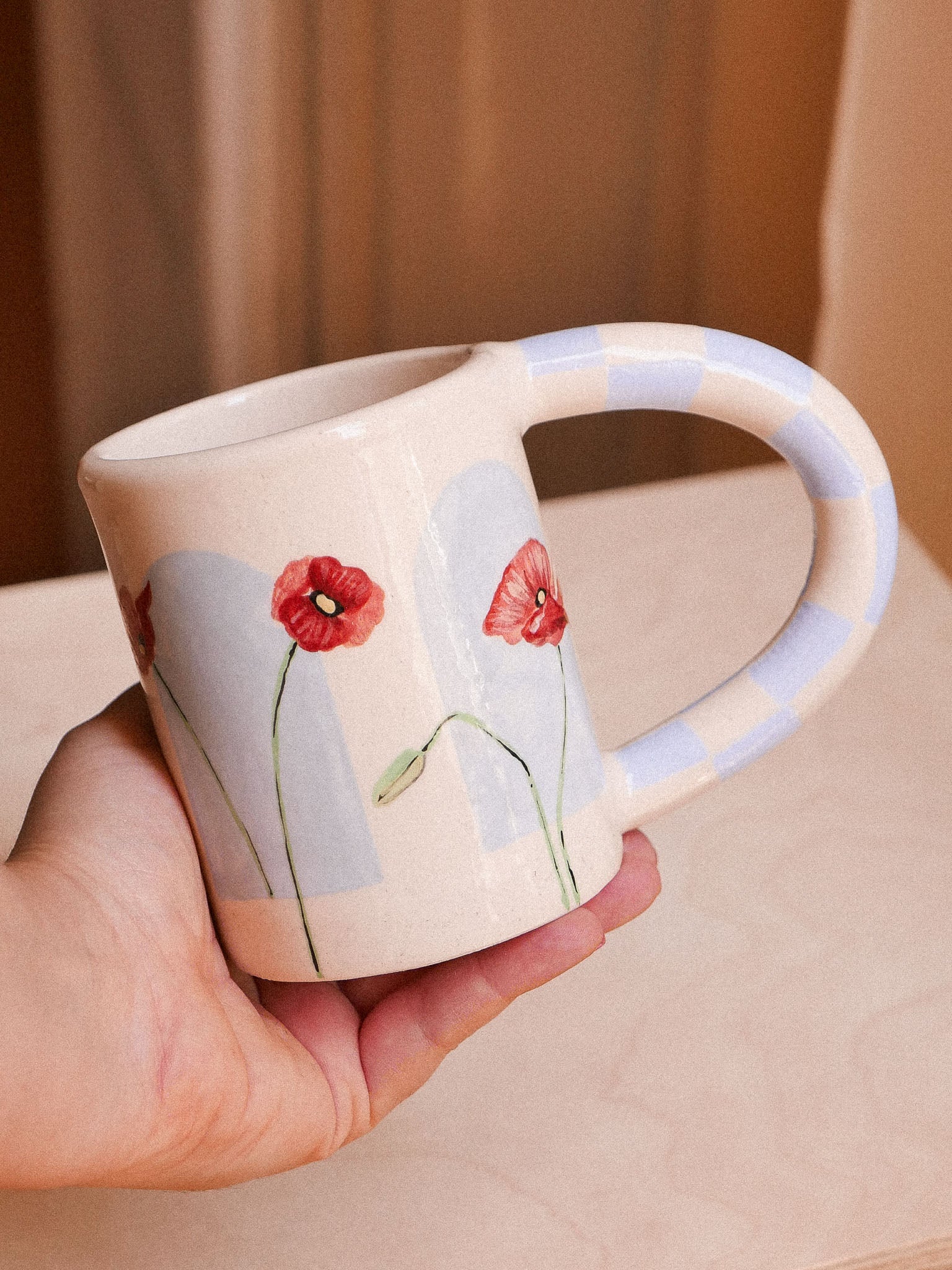 AMAPOLAS HANDMADE CERAMIC MUG | jeje.things