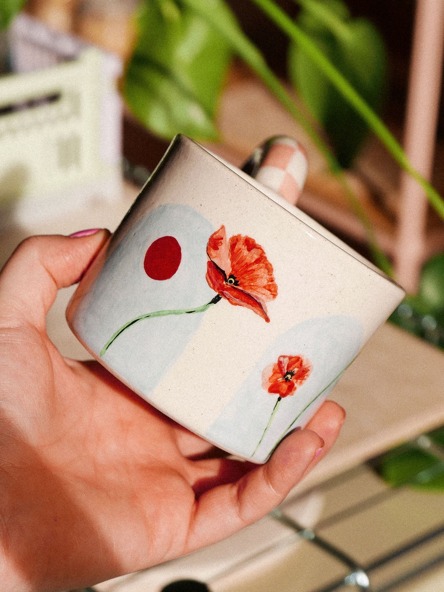 AMAPOLAS HANDMADE CERAMIC MUG | jeje.things