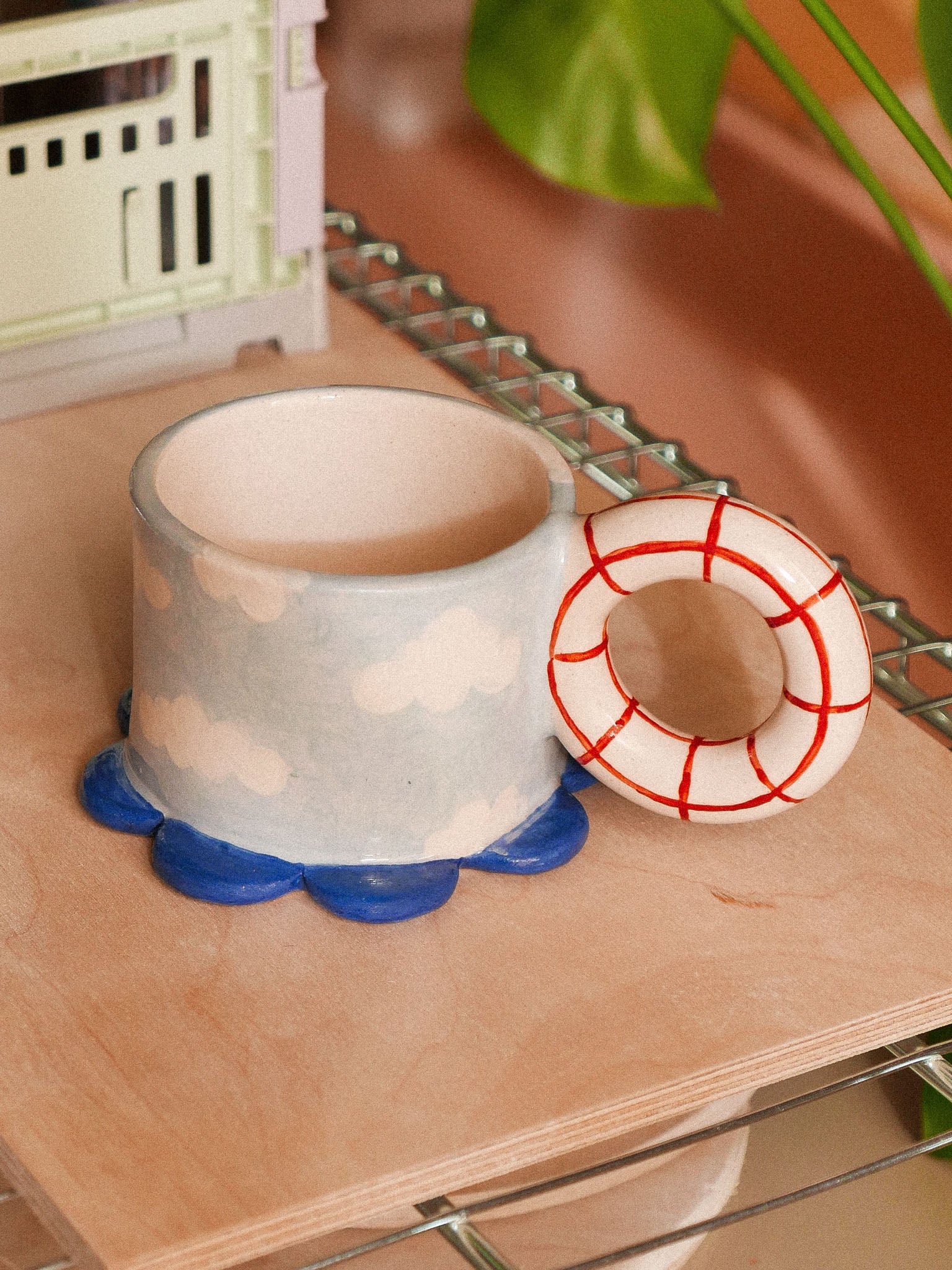 CLOUDS HANDMADE CERAMIC MUG | jeje.things