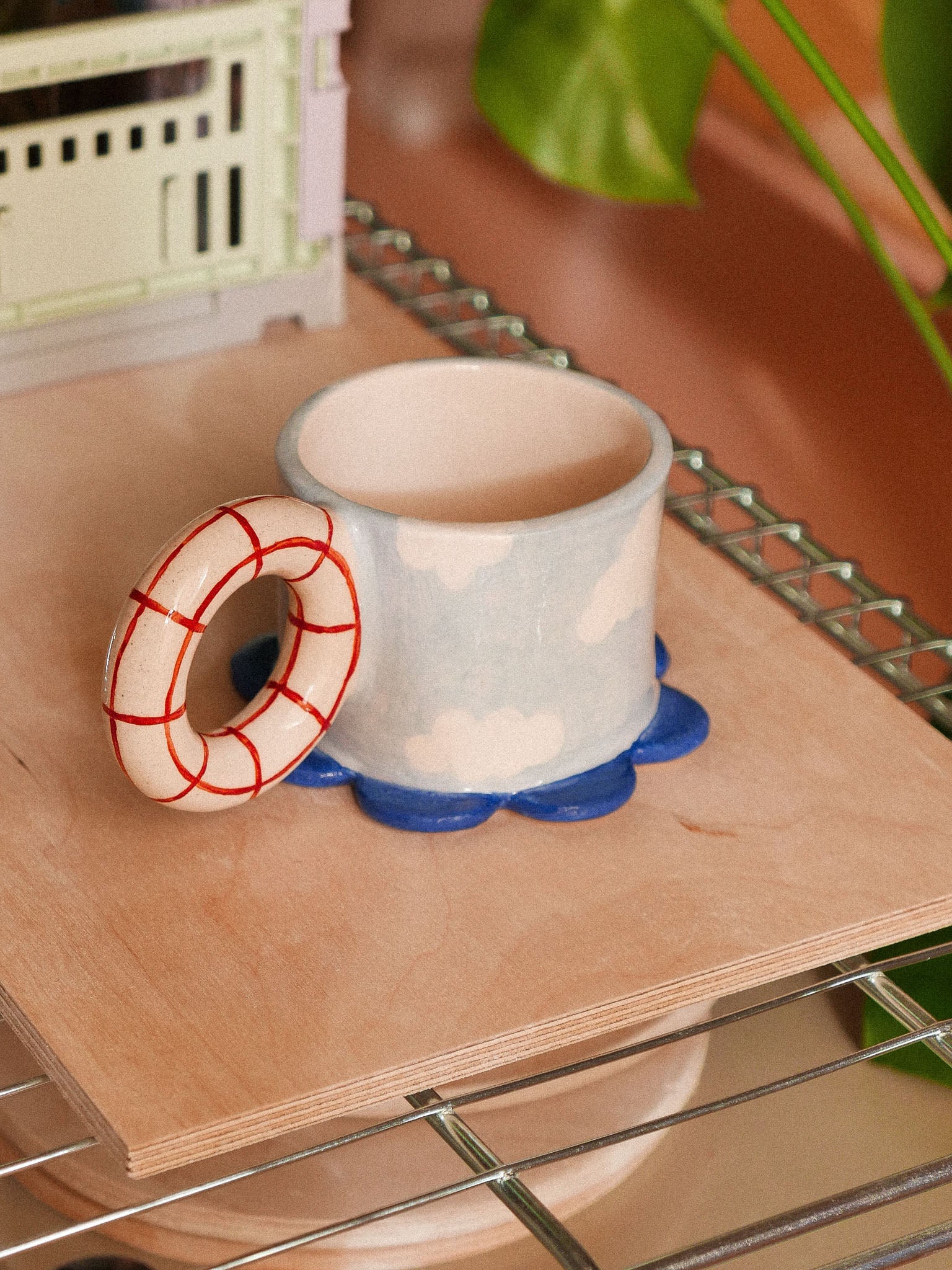 CLOUDS HANDMADE CERAMIC MUG | jeje.things