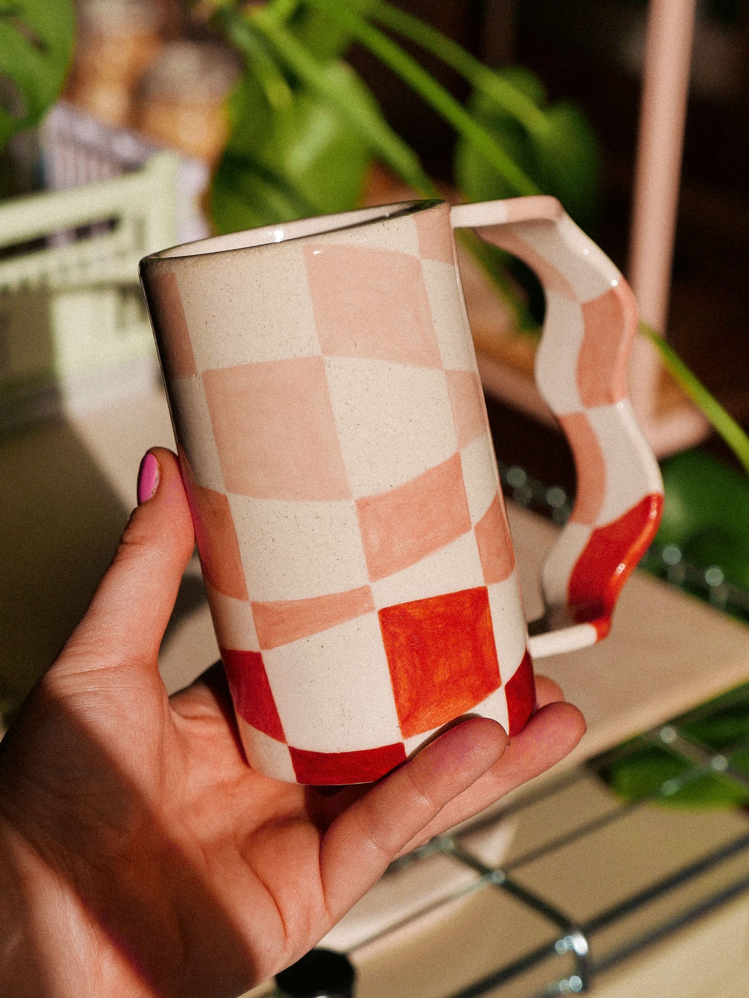 PSYCHEDELIC HANDMADE CERAMIC MUG | jeje.things