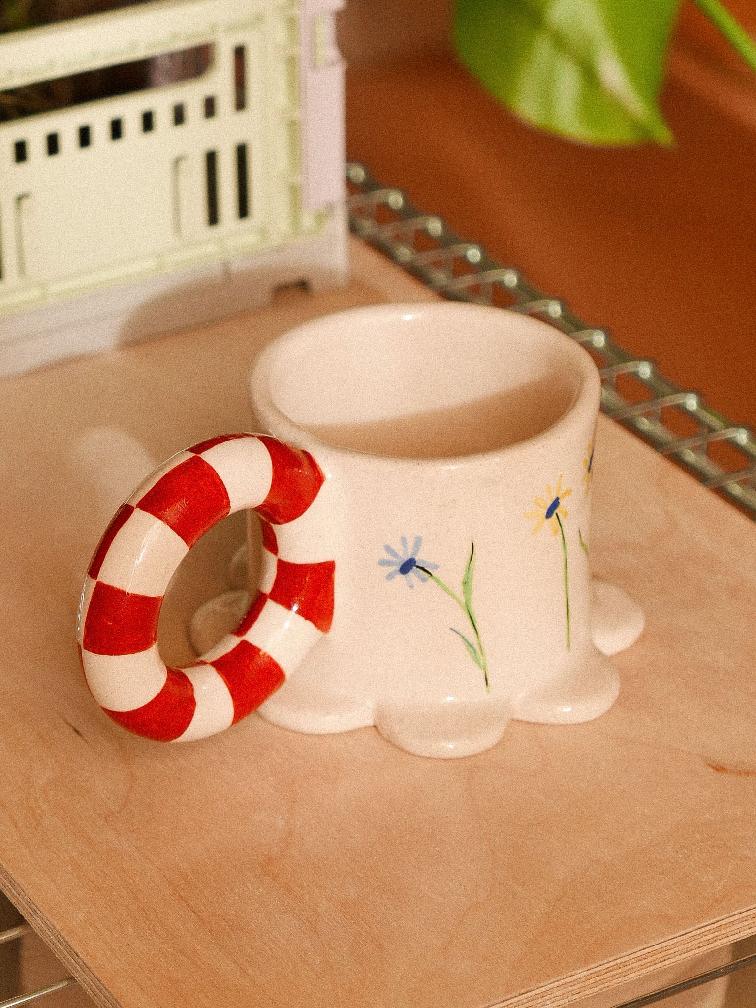 WILD FLOWERS HANDMADE CERAMIC MUG | jeje.things