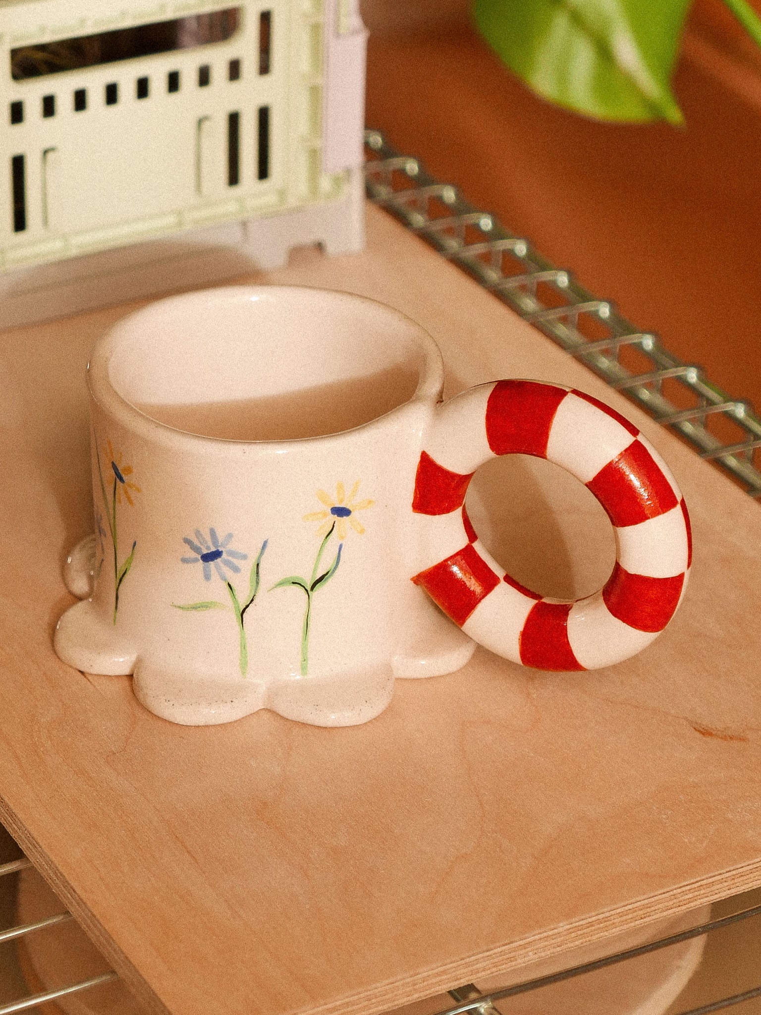 WILD FLOWERS HANDMADE CERAMIC MUG | jeje.things